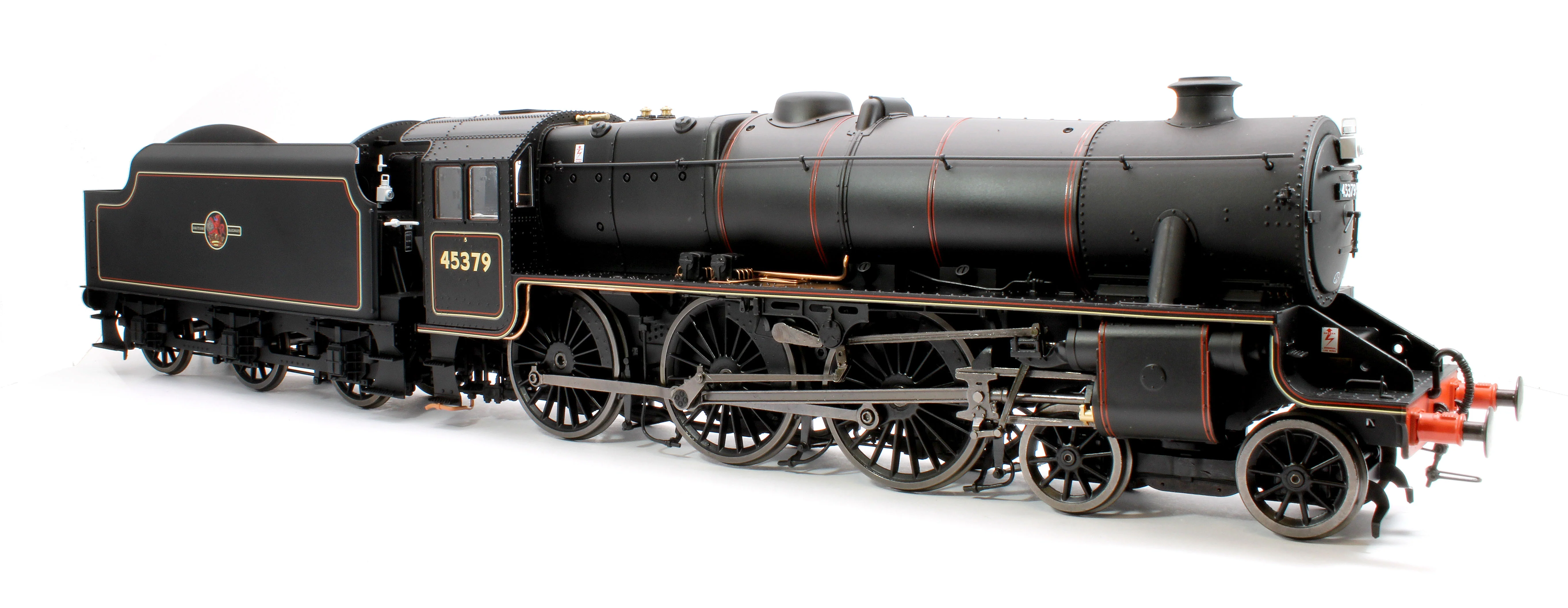 E1005 Stanier Class 5 4-6-0 "Black 5" Late BR Lined '45379' Welded Tender Steam Locomotive - Image 5