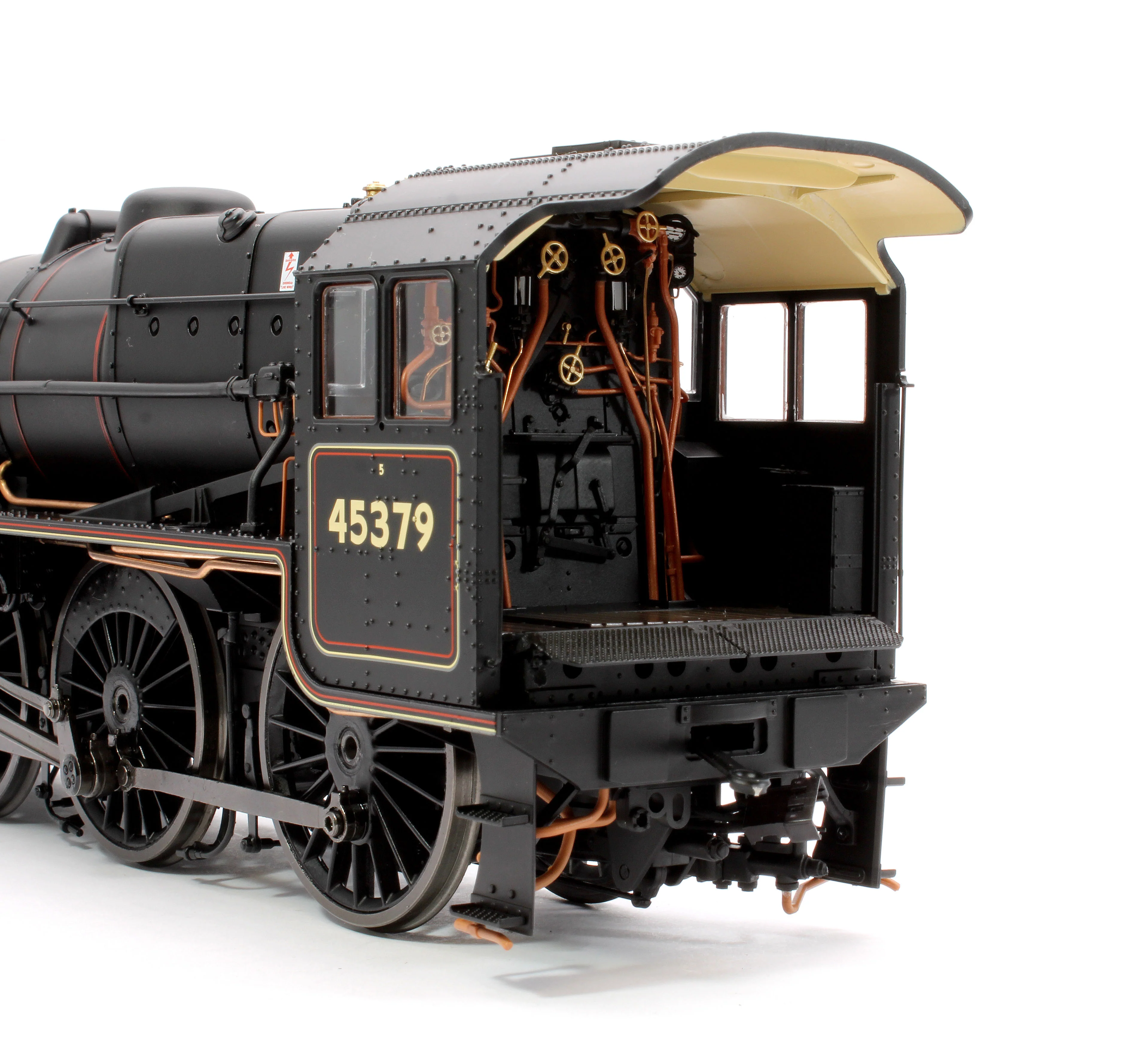 E1005 Stanier Class 5 4-6-0 "Black 5" Late BR Lined '45379' Welded Tender Steam Locomotive - Image 7