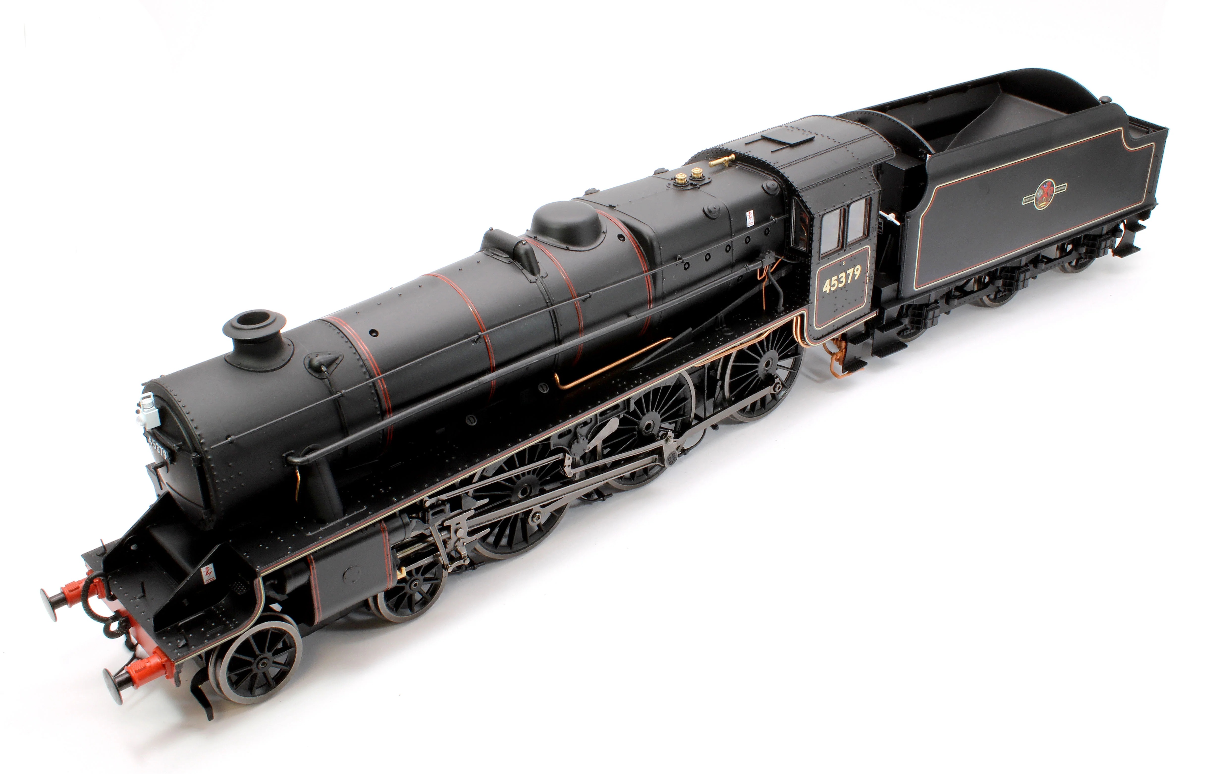 E1005 Stanier Class 5 4-6-0 "Black 5" Late BR Lined '45379' Welded Tender Steam Locomotive - Image 8