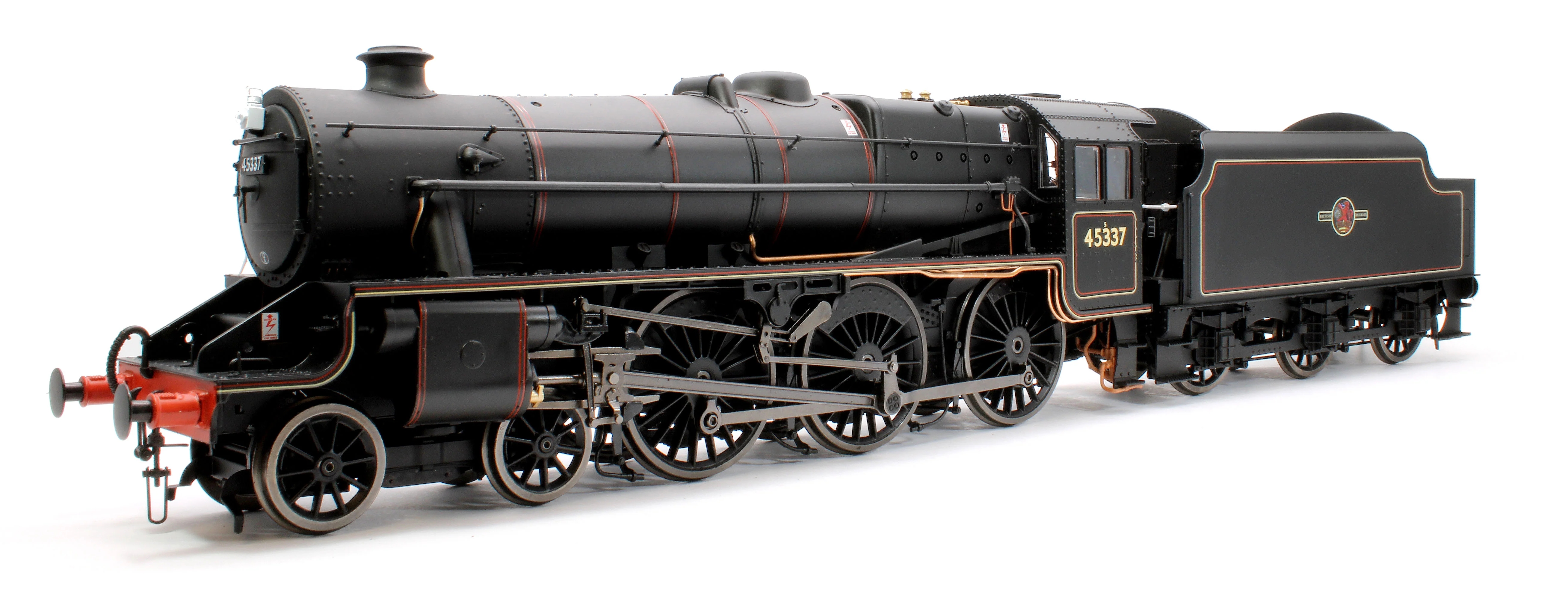 E1005A Stanier Class 5 4-6-0 "Black 5" Late BR Lined '45337' Welded Tender Steam Locomotive