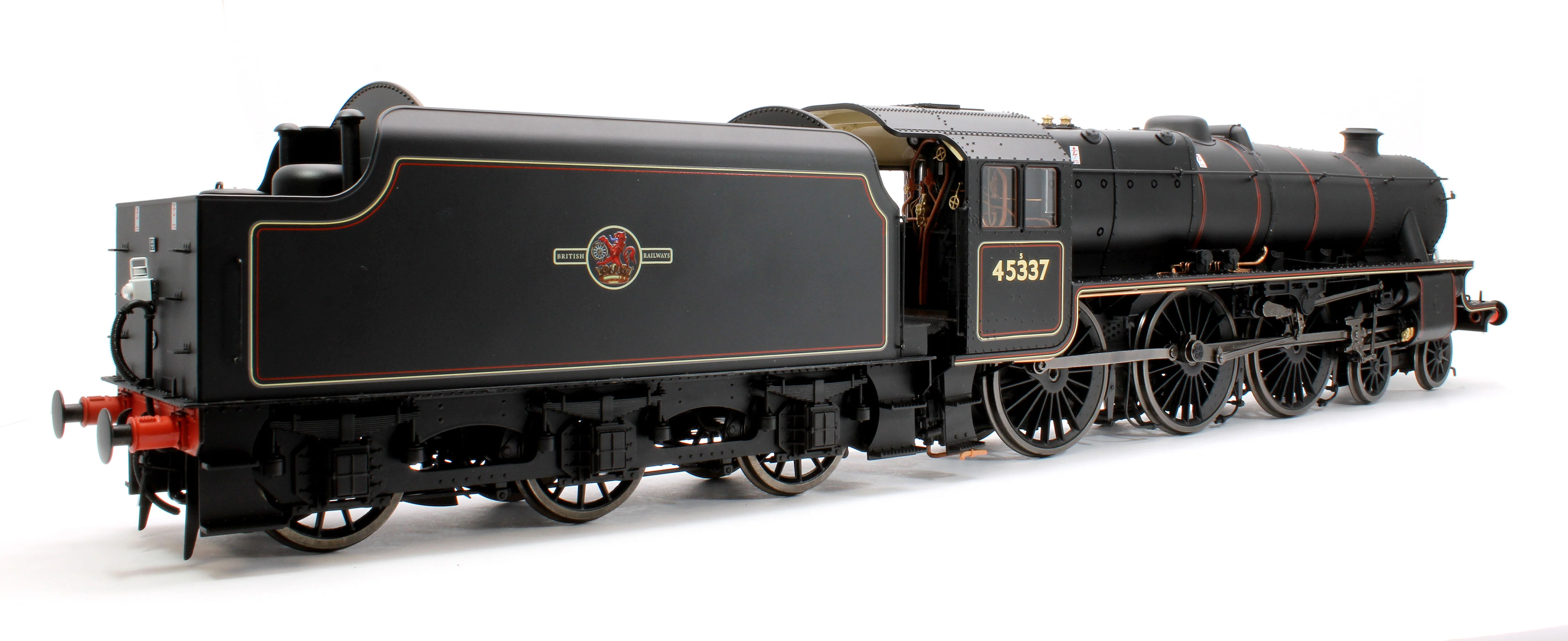 E1005A Stanier Class 5 4-6-0 "Black 5" Late BR Lined '45337' Welded Tender Steam Locomotive - Image 4