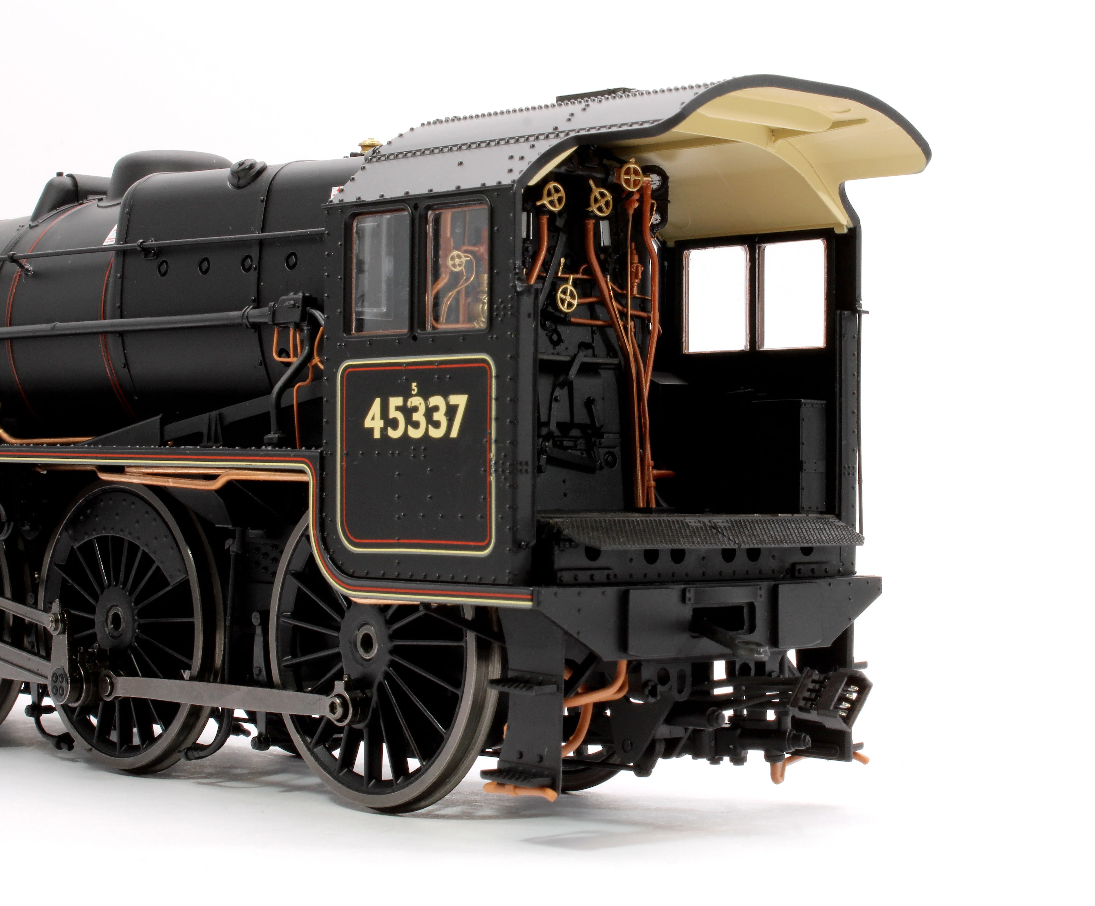 E1005A Stanier Class 5 4-6-0 "Black 5" Late BR Lined '45337' Welded Tender Steam Locomotive - Image 7