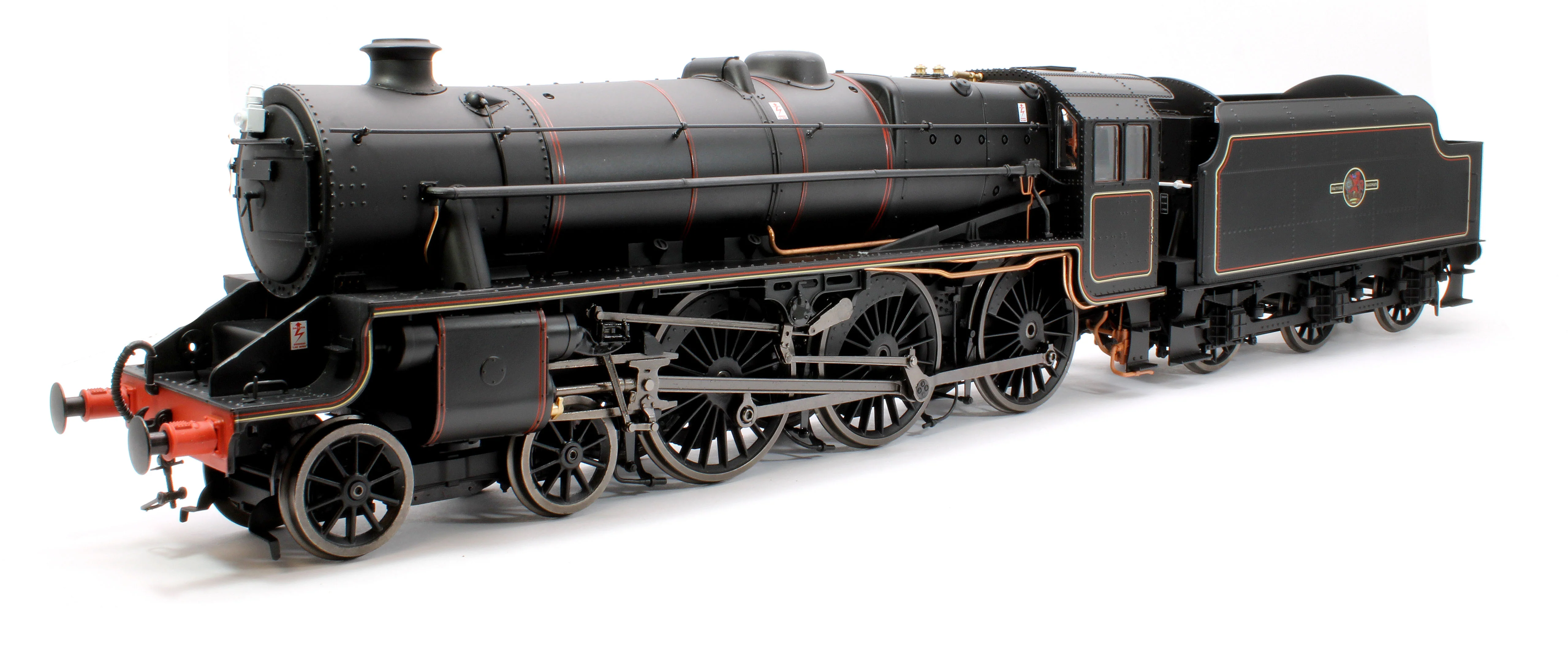 E1006U Stanier Class 5 4-6-0 "Black 5" Late BR Lined Unnumbered Riveted Tender Steam Locomotive