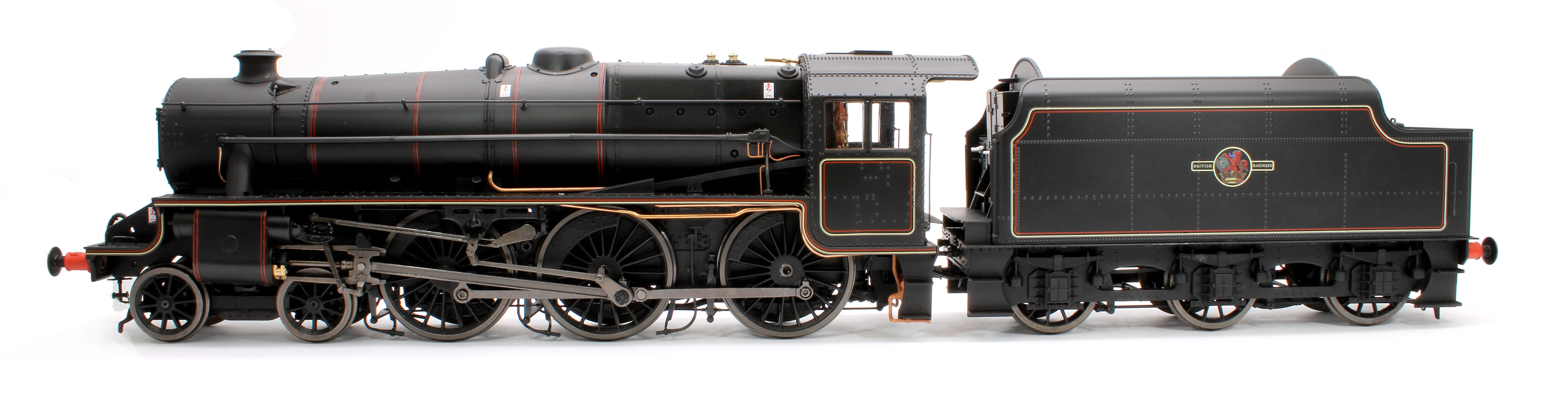 E1006U Stanier Class 5 4-6-0 "Black 5" Late BR Lined Unnumbered Riveted Tender Steam Locomotive - Image 2
