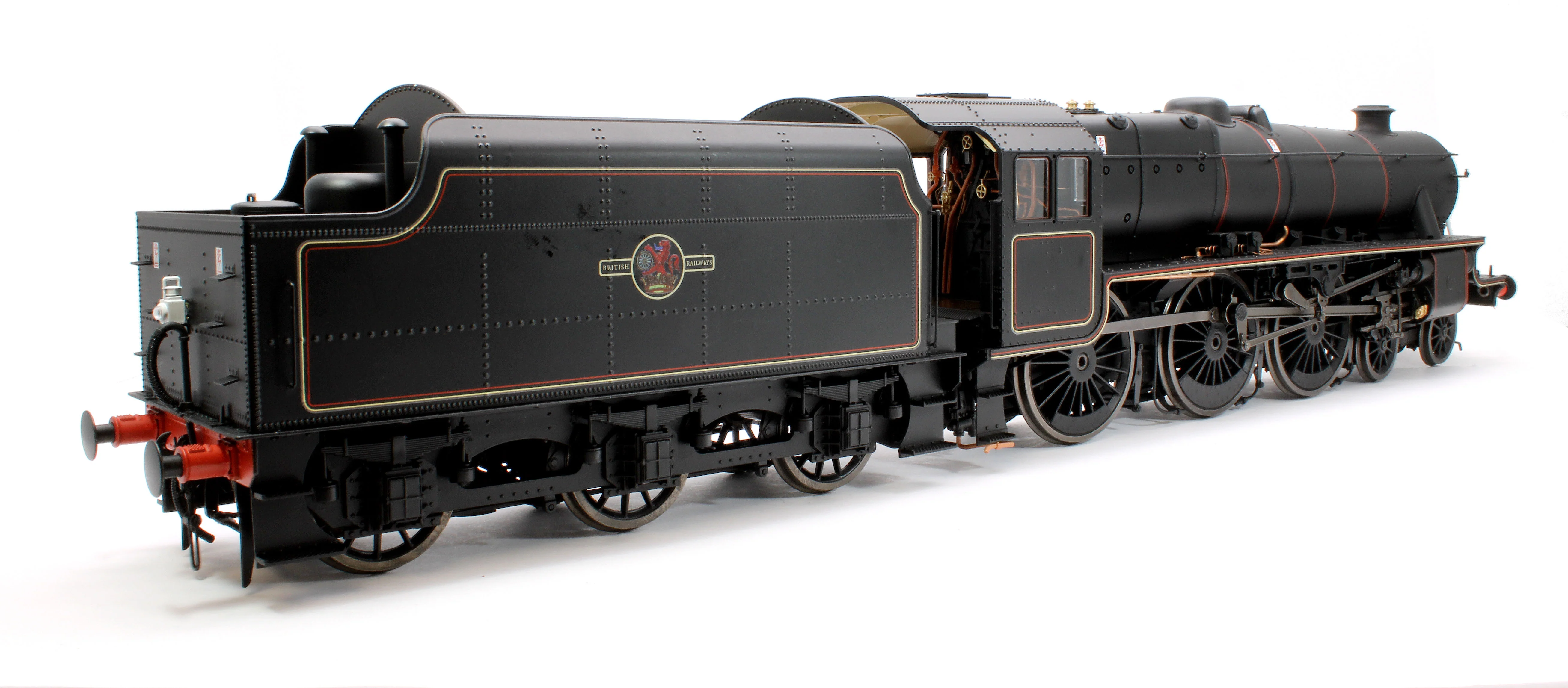 E1006U Stanier Class 5 4-6-0 "Black 5" Late BR Lined Unnumbered Riveted Tender Steam Locomotive - Image 4