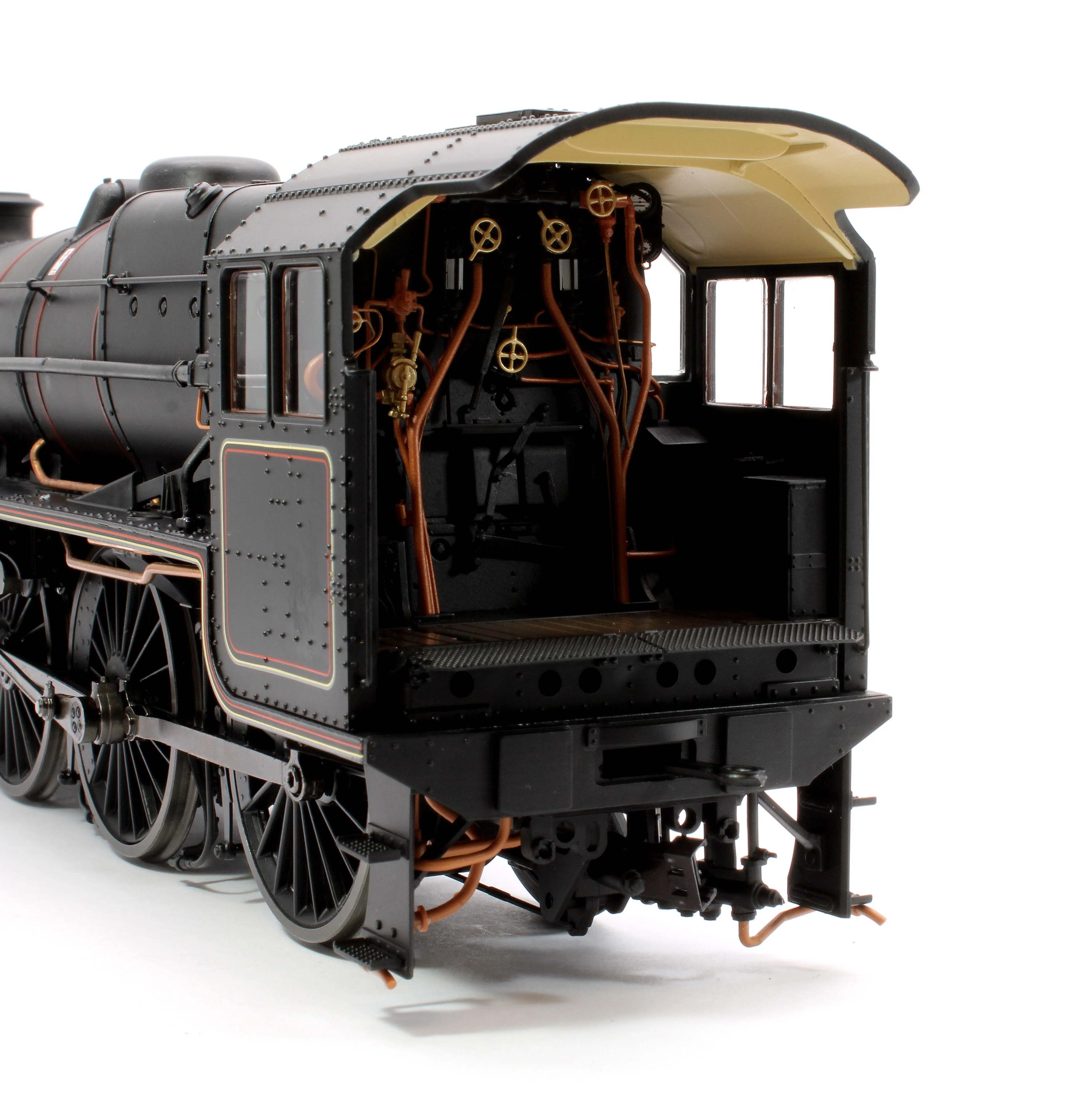 E1006U Stanier Class 5 4-6-0 "Black 5" Late BR Lined Unnumbered Riveted Tender Steam Locomotive - Image 7
