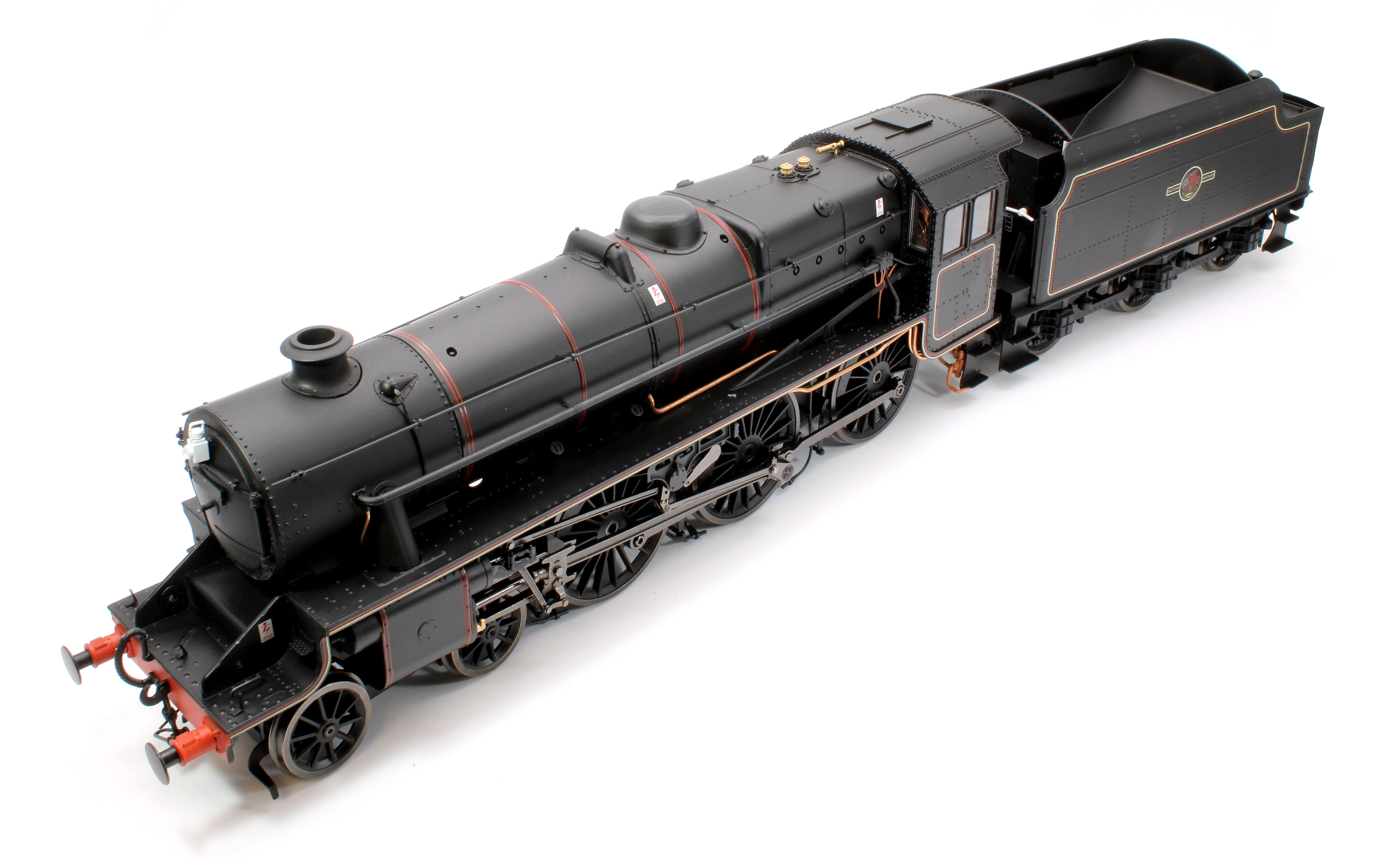 E1006U Stanier Class 5 4-6-0 "Black 5" Late BR Lined Unnumbered Riveted Tender Steam Locomotive - Image 8