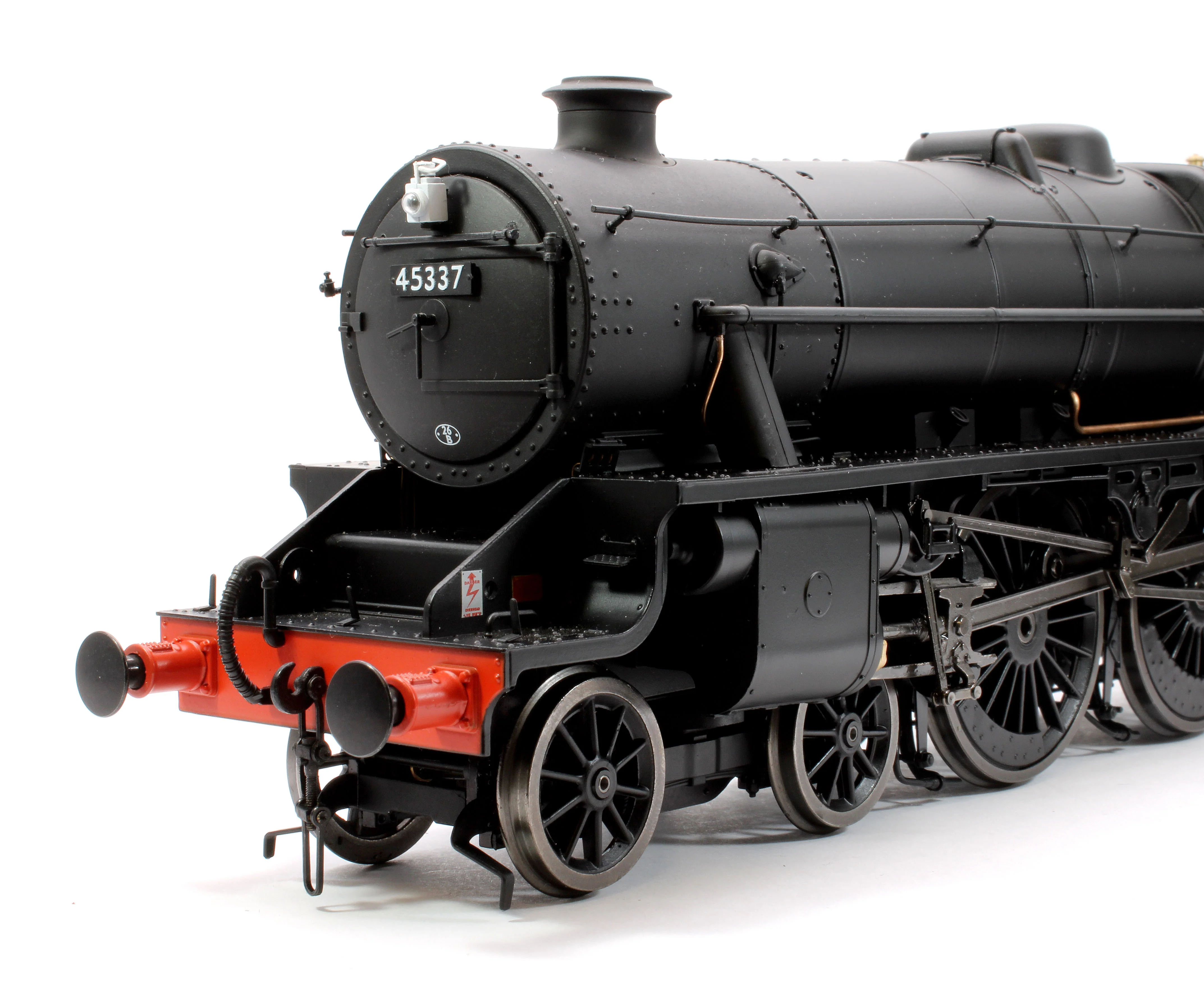 E1007 Stanier Class 5 4-6-0 "Black 5" Plain BR Black '45337' Welded Tender Steam Locomotive - Image 6