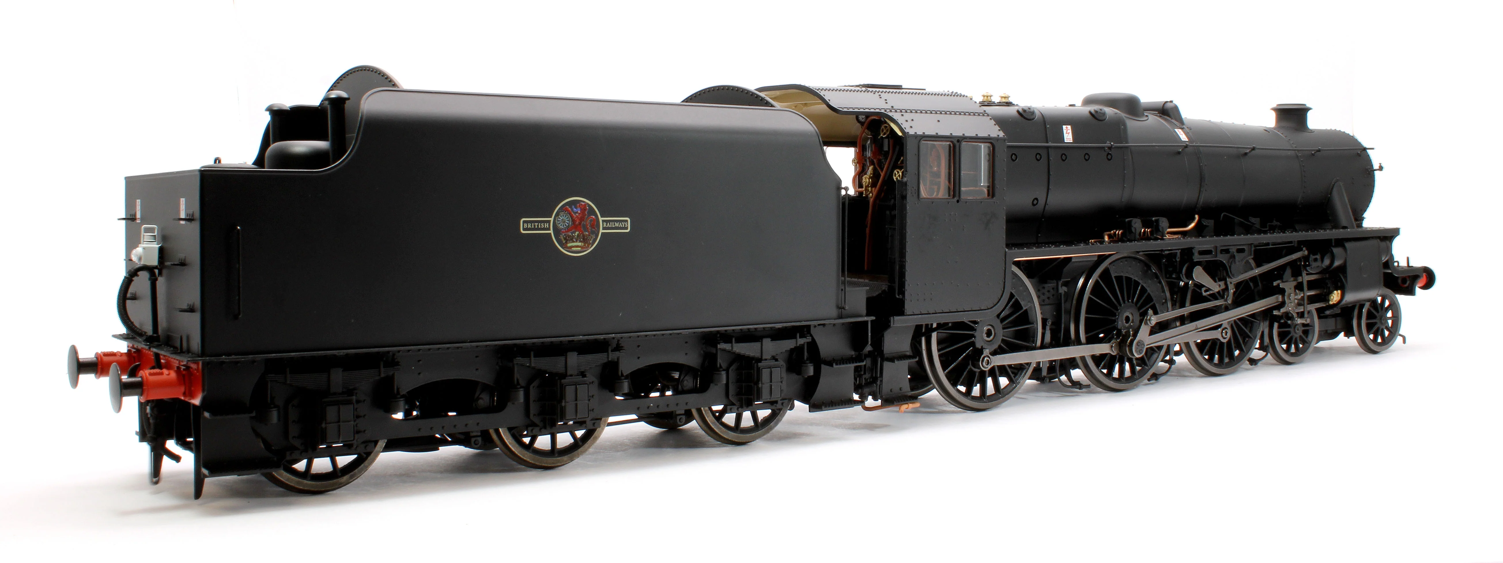 E1007U Stanier Class 5 4-6-0 "Black 5" Plain BR Black 'Un-numbered' Welded Tender Steam Locomotive - Image 4