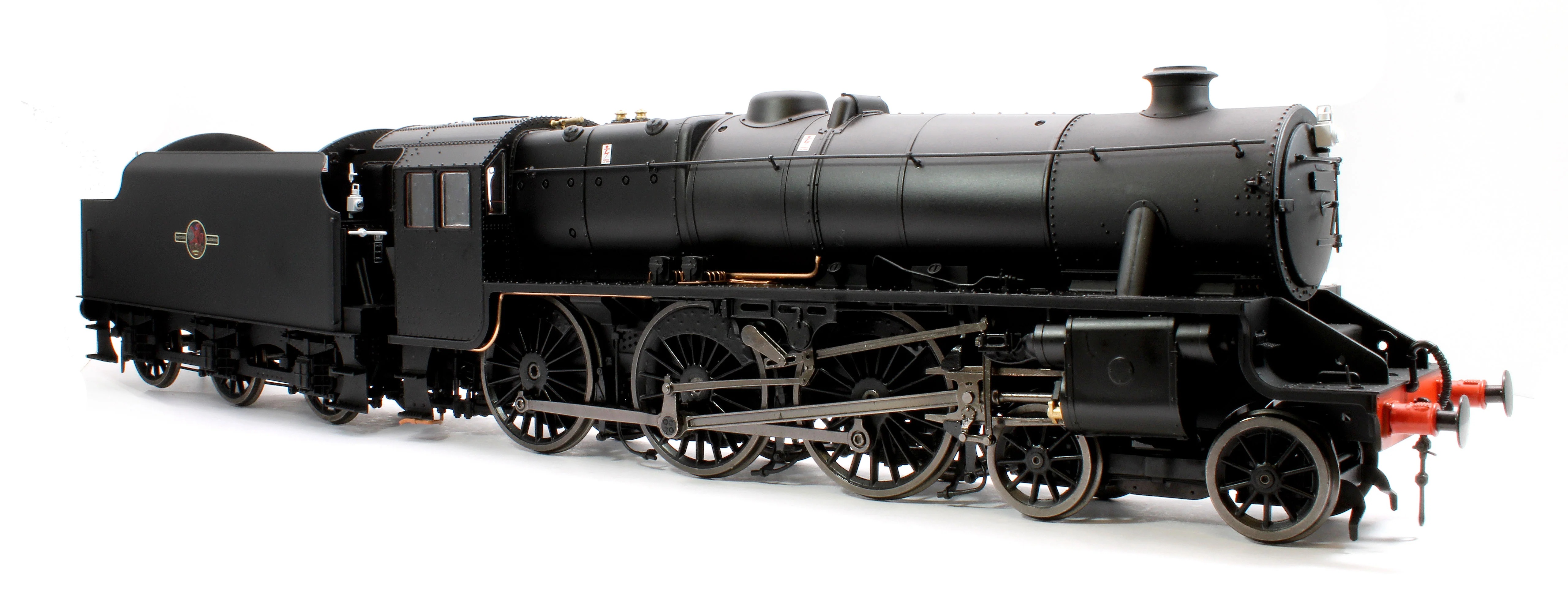 E1007US Stanier Class 5 4-6-0 "Black 5" Plain BR Black 'Un-numbered' Welded Tender Steam Locomotive - DCC Sound - Image 5