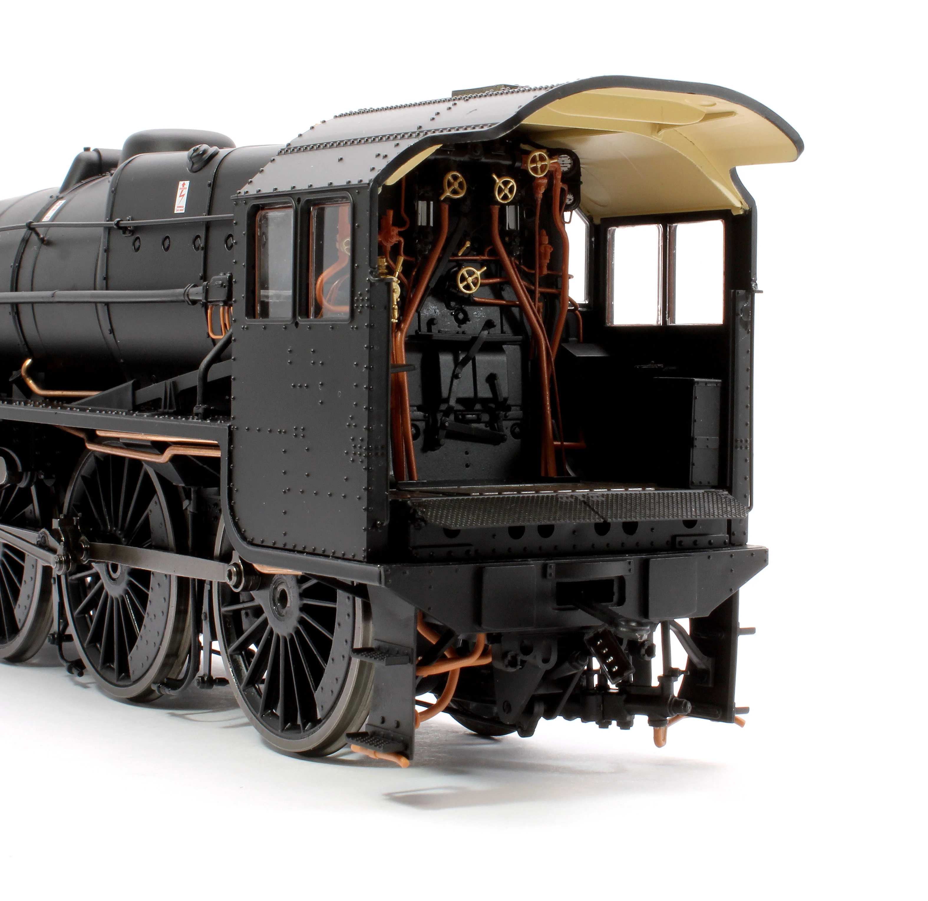 E1007US Stanier Class 5 4-6-0 "Black 5" Plain BR Black 'Un-numbered' Welded Tender Steam Locomotive - DCC Sound - Image 7