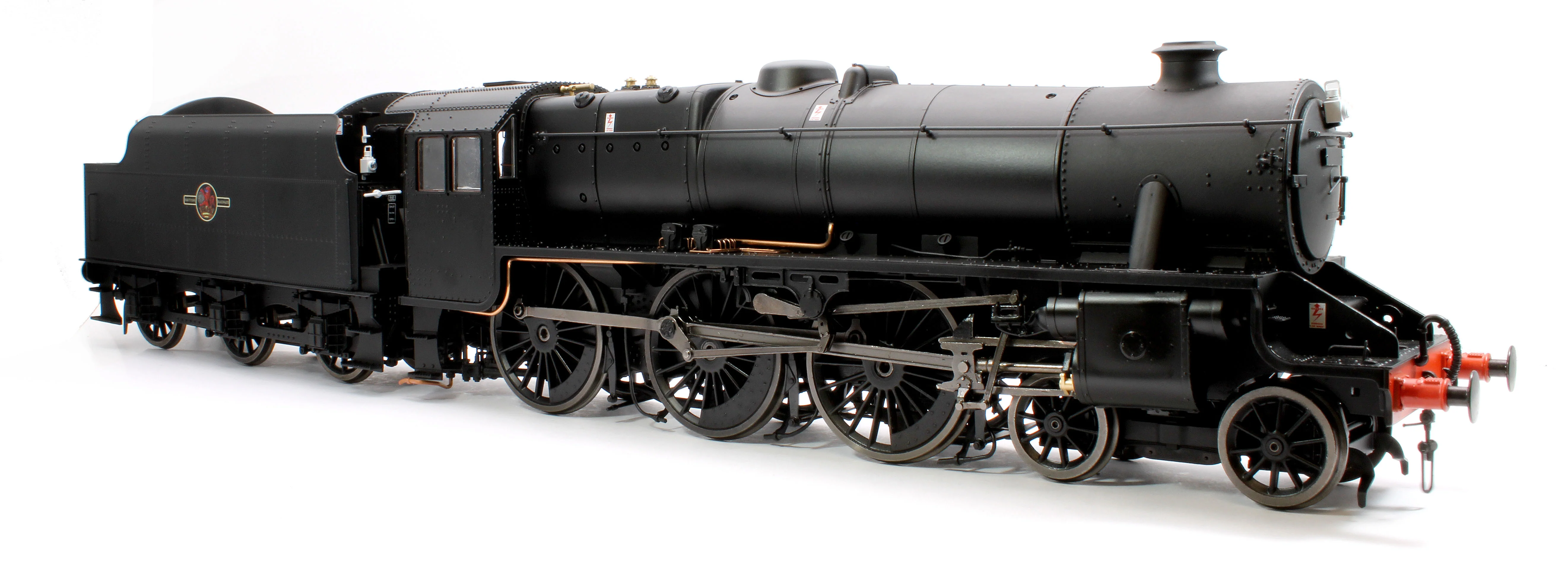E1008U Stanier Class 5 4-6-0 "Black 5" Plain BR Black 'Un-numbered' Riveted Tender Steam Locomotive - Image 5