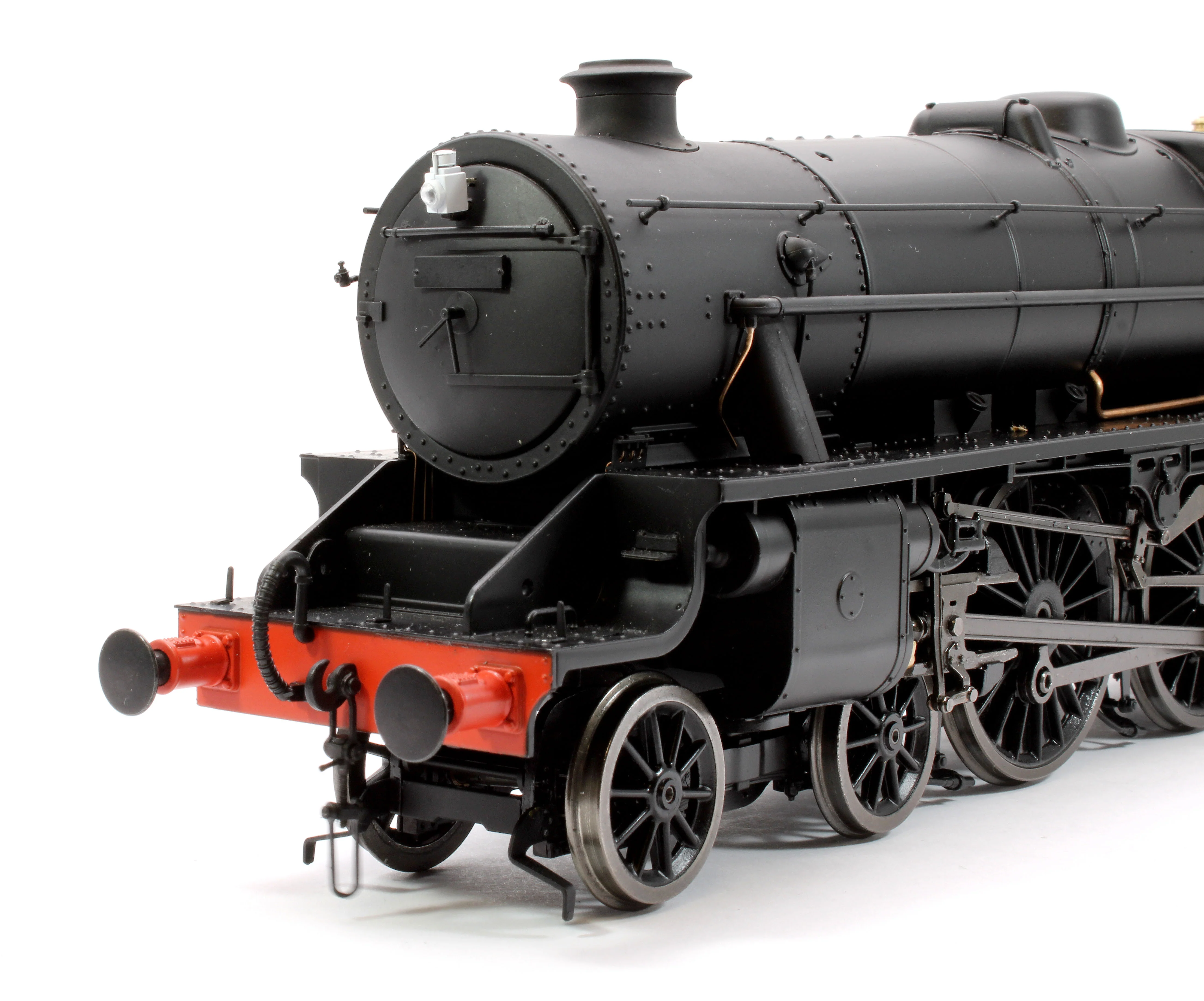 E1010U Stanier Class 5 4-6-0 "Black 5" Plain Black 'Un-numbered' Riveted Tender Steam Locomotive - Image 6