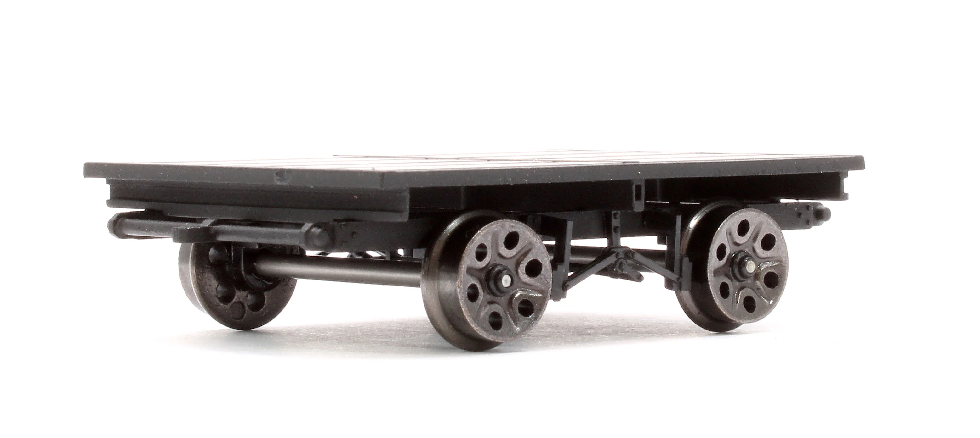 E3031 Wickham Flatbed Trailer, Plain Black - Image 3