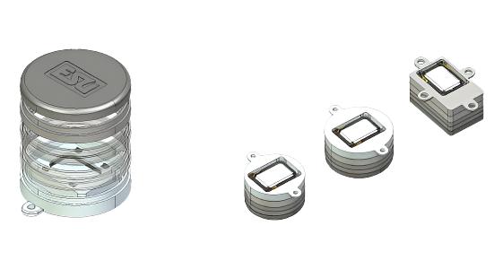 50341 Speaker Set, Single 11mmx15mm, with Modular Soundbox Kit for 20mm, 23mm, 16mmx25mm