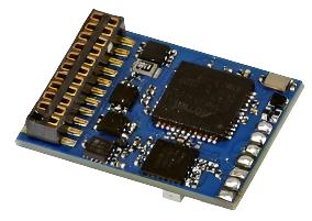 58210 LokSound 5 Fx, DCC/MM/SX/M4 Blank Decoder 8 Pin, NEM652 with 11mmx15mm Speaker