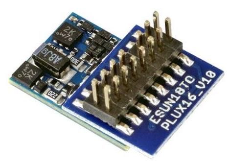 59824 LokPilot 5 Micro, DCC, PluX16