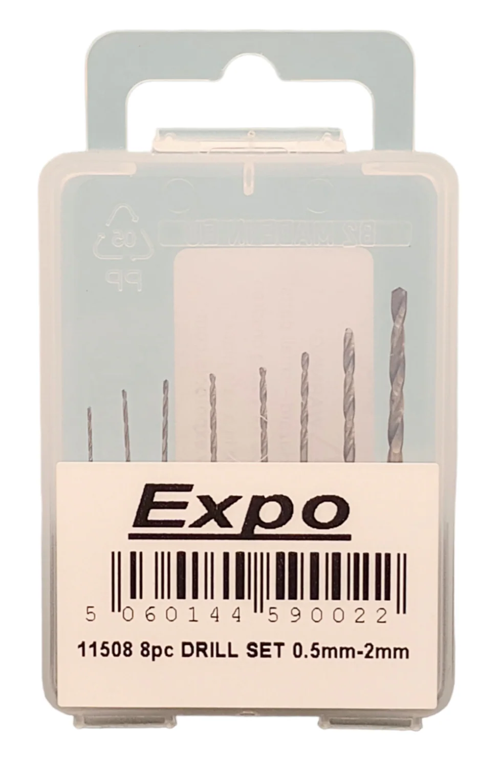 11508 8pc HSS Drill Set