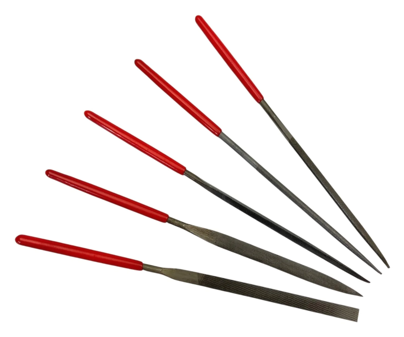 72537 5pc Steel Standard Needle Files in Wallet