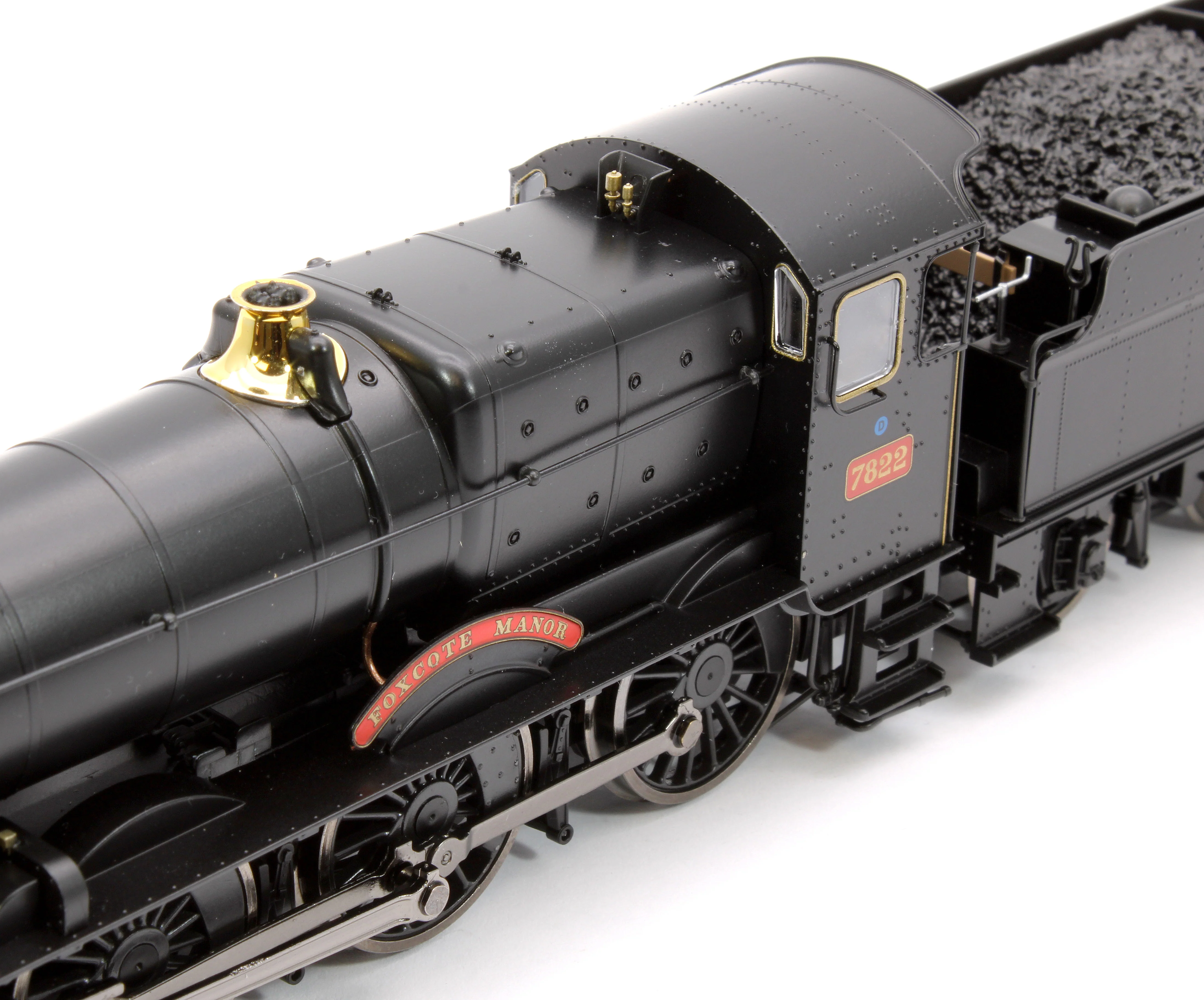4S-001-012 Foxcote Manor BR Black Early Crest 78xx Manor Class 4-6-0 Steam Locomotive No.7822 - Image 11
