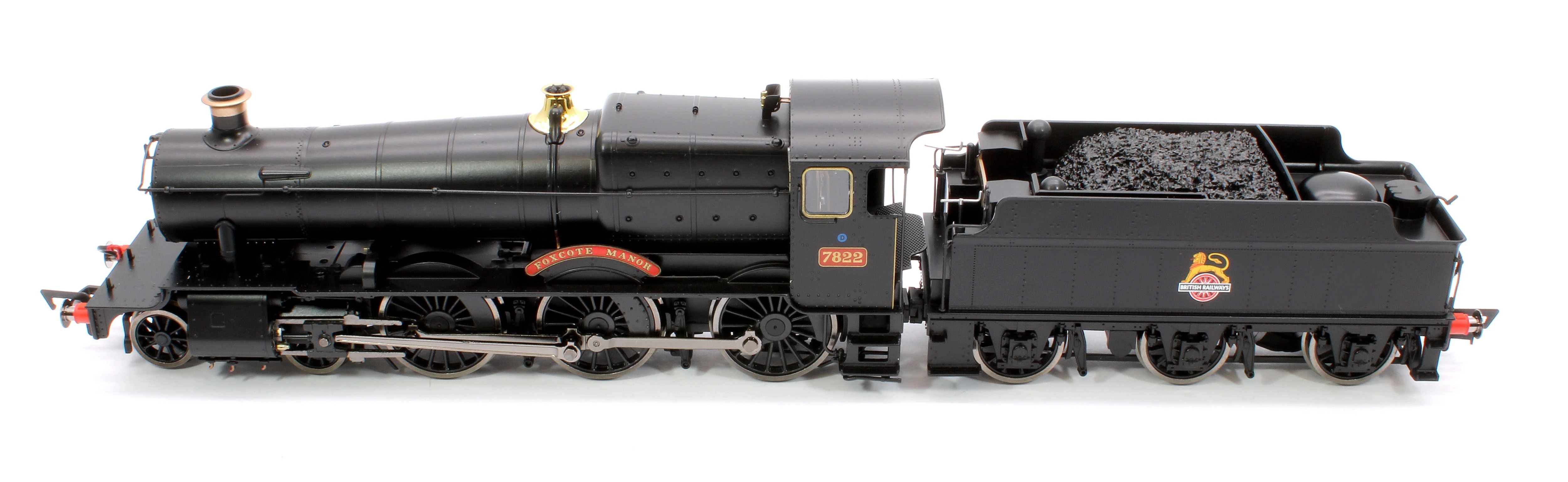 4S-001-012 Foxcote Manor BR Black Early Crest 78xx Manor Class 4-6-0 Steam Locomotive No.7822 - Image 13