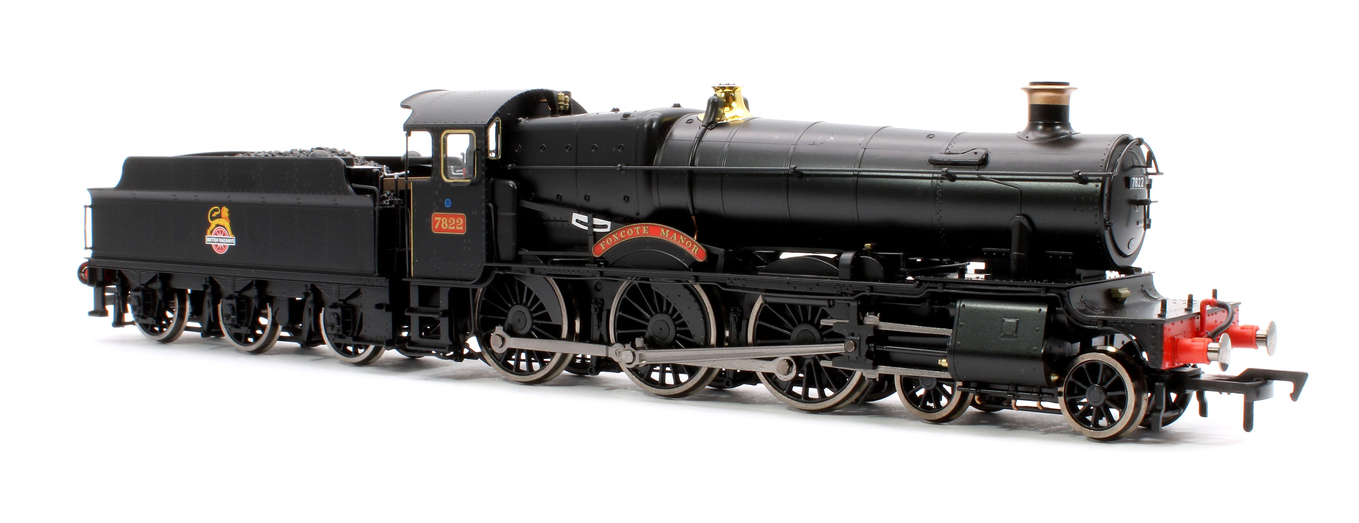 4S-001-012 Foxcote Manor BR Black Early Crest 78xx Manor Class 4-6-0 Steam Locomotive No.7822 - Image 4