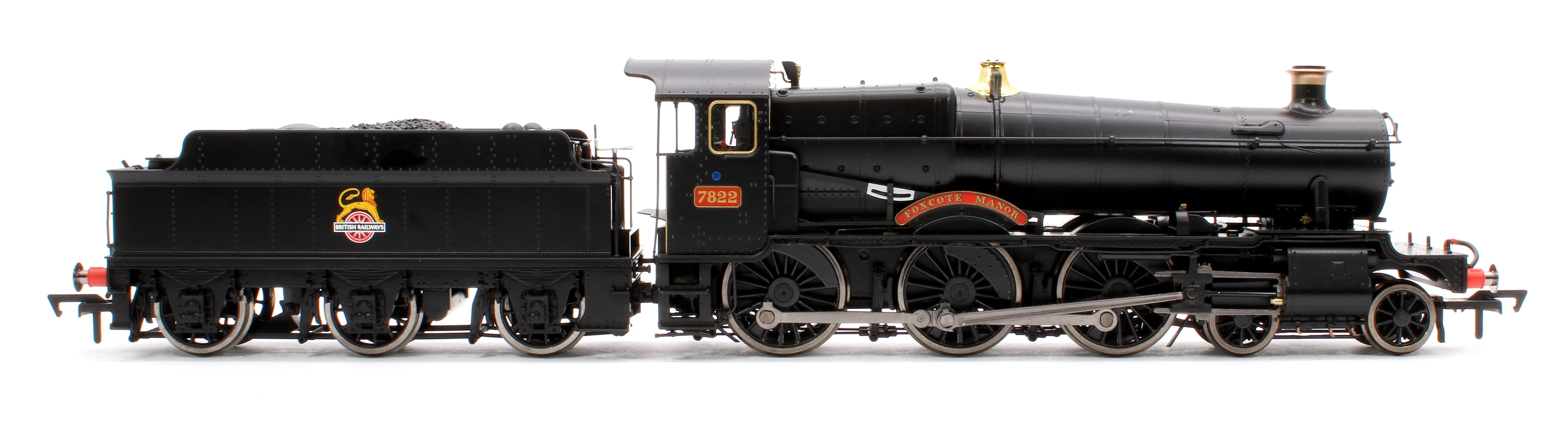 4S-001-012 Foxcote Manor BR Black Early Crest 78xx Manor Class 4-6-0 Steam Locomotive No.7822 - Image 6