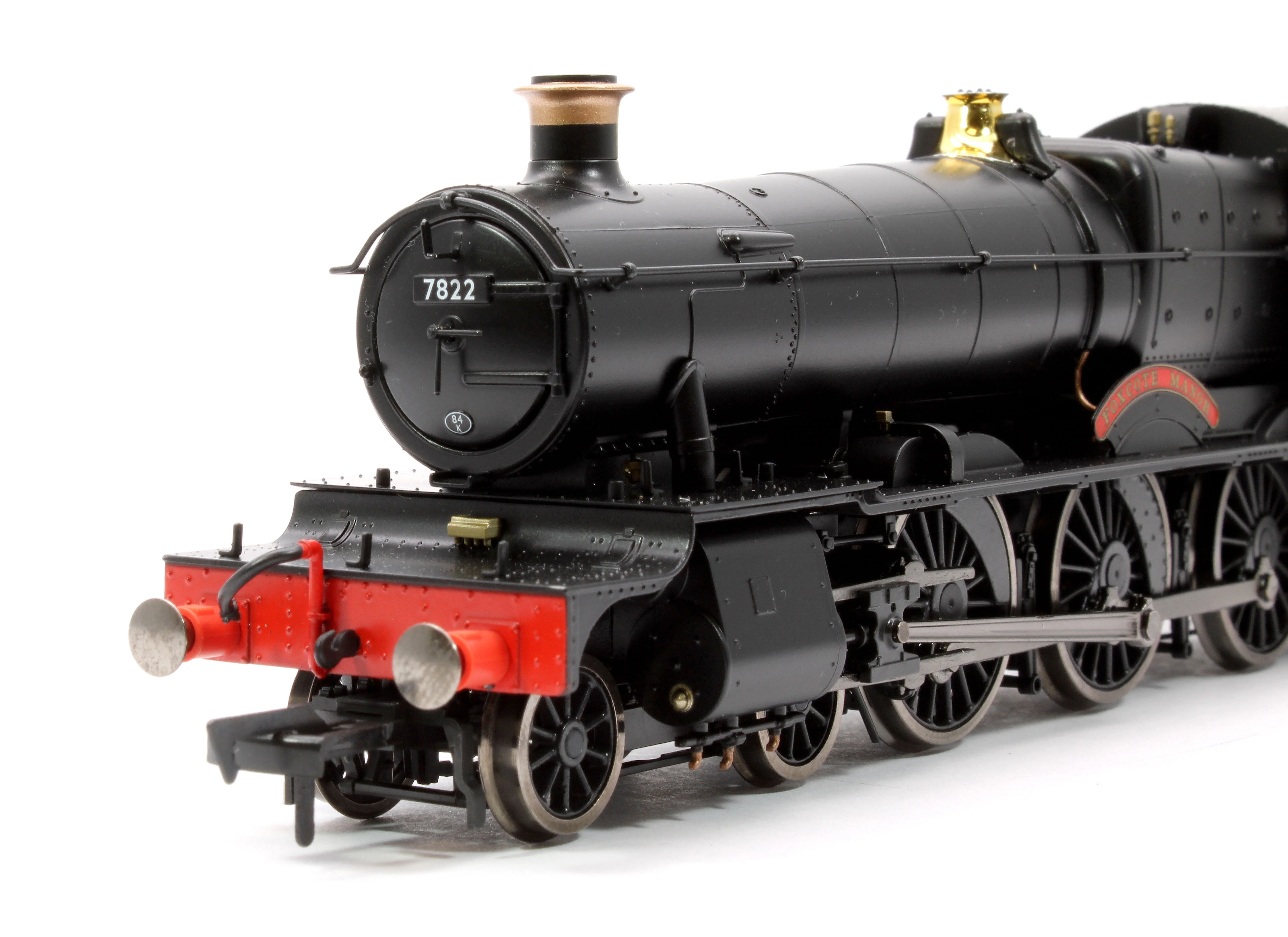 4S-001-012 Foxcote Manor BR Black Early Crest 78xx Manor Class 4-6-0 Steam Locomotive No.7822 - Image 9