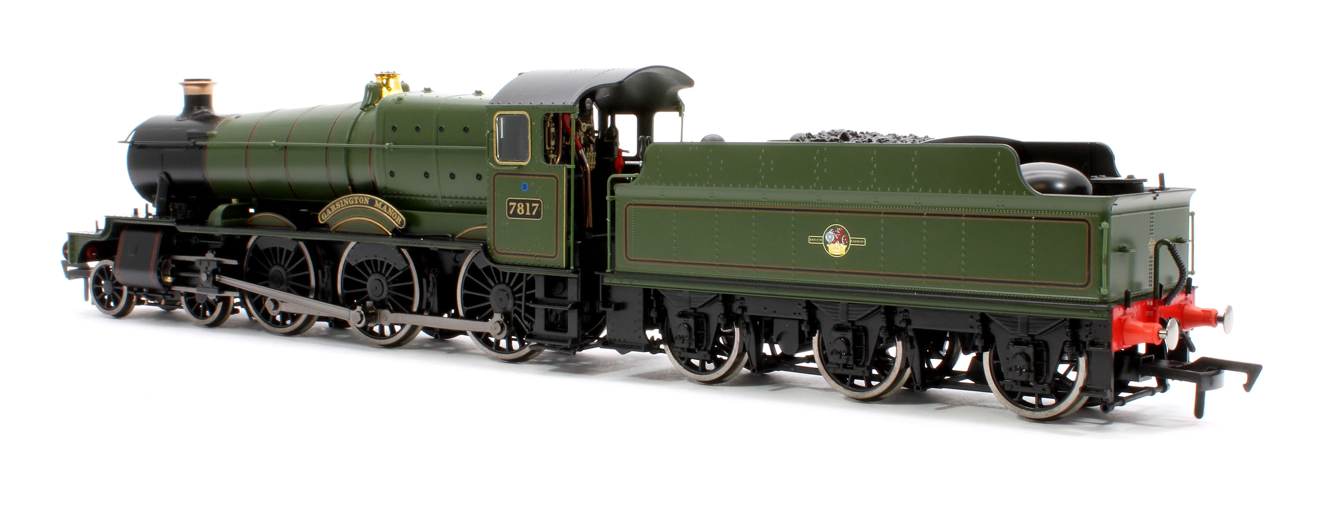 4S-001-013 Garsington Manor BR Lined Green Late Crest 78xx Manor Class 4-6-0 Steam Locomotive No.7817 - Image 2