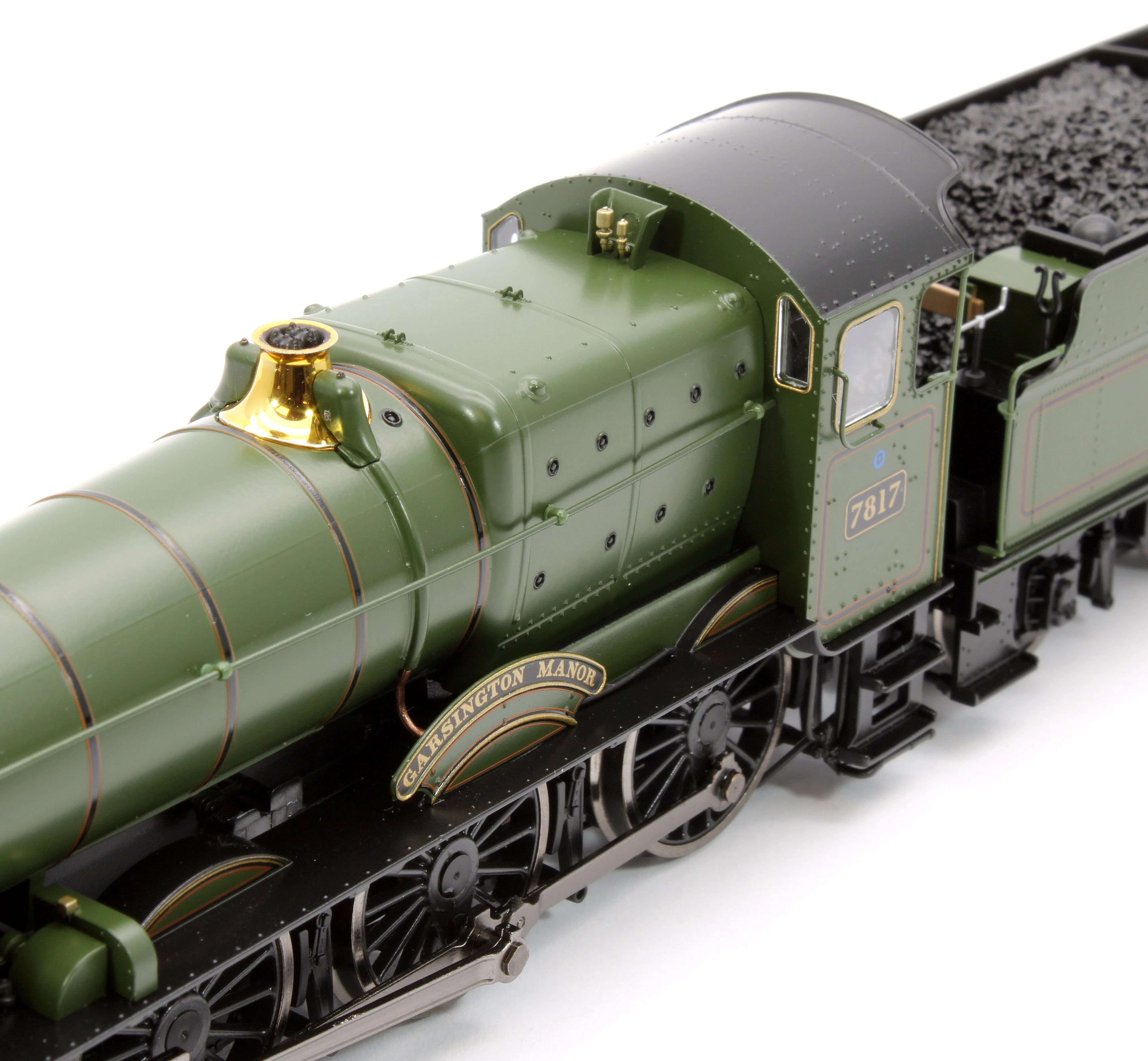 4S-001-013D Garsington Manor BR Lined Green Late Crest 78xx Manor Class 4-6-0 Steam Locomotive No.7817 - DCC Fitted - Image 11