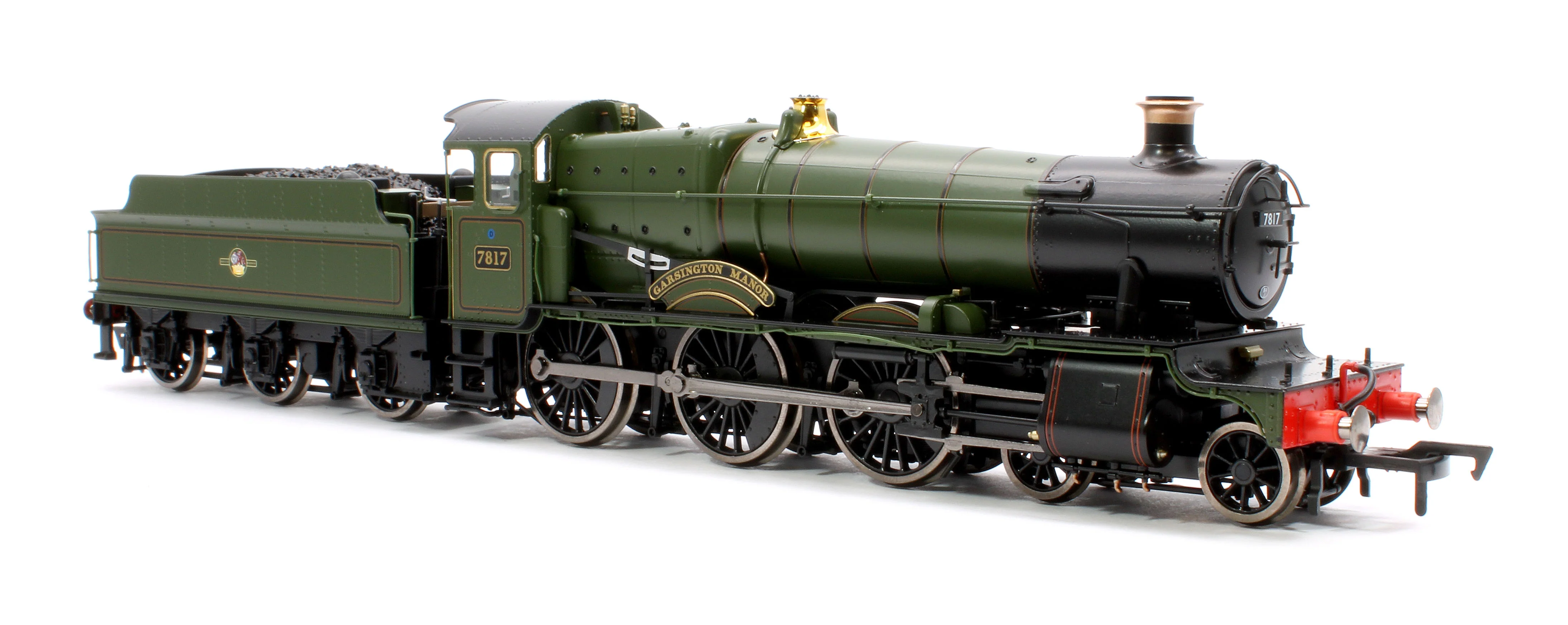 4S-001-013D Garsington Manor BR Lined Green Late Crest 78xx Manor Class 4-6-0 Steam Locomotive No.7817 - DCC Fitted - Image 4