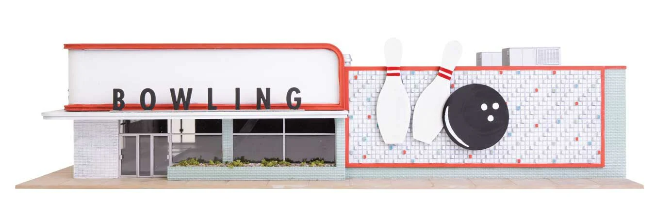 933-4118 Vintage Bowling Alley Kit