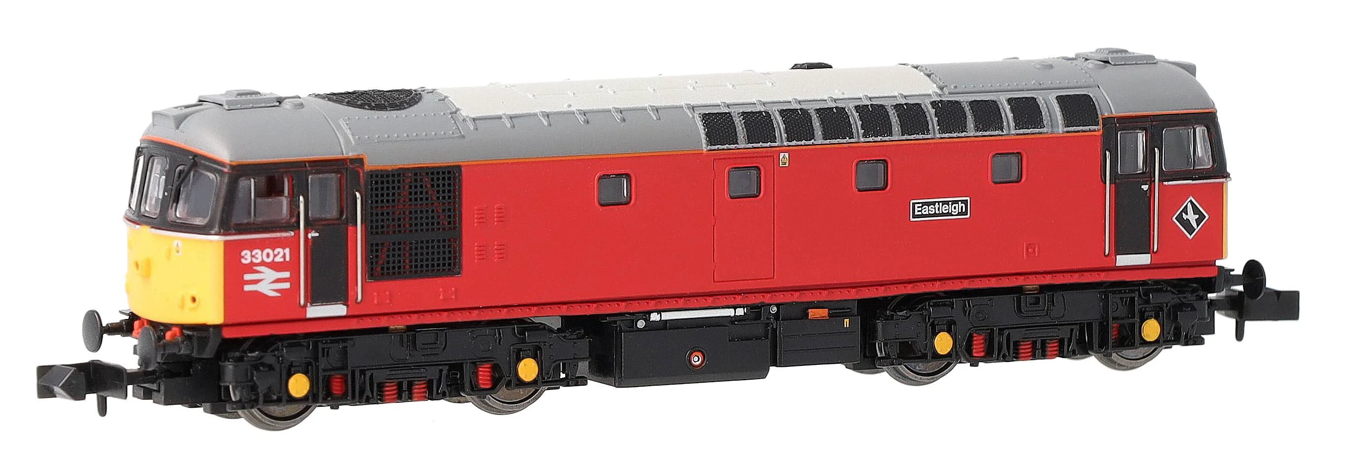 GM2210601D Class 33 021 'Eastleigh' Parcels Red Diesel Locomotive - DCC Fitted