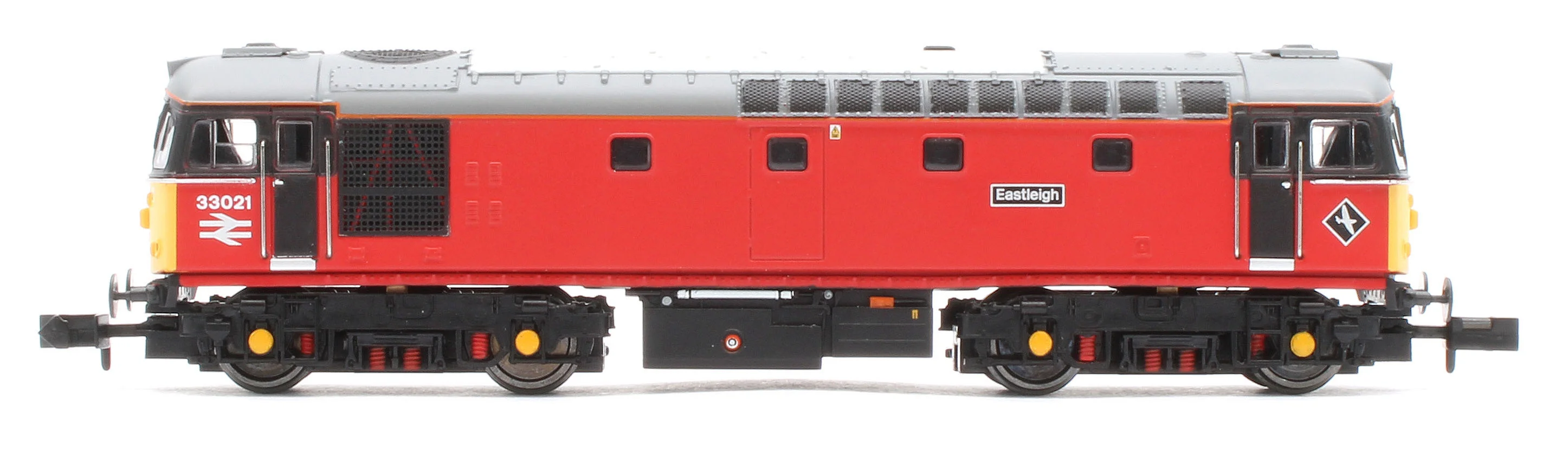 GM2210601D Class 33 021 'Eastleigh' Parcels Red Diesel Locomotive - DCC Fitted - Image 2