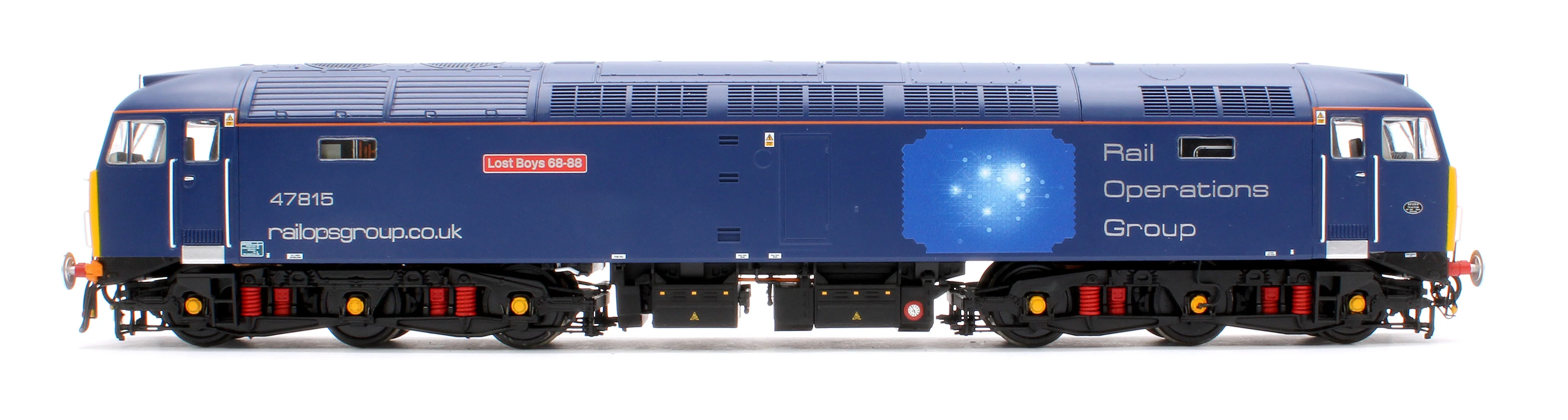 GM4240201 Class 47 815 'Lost Boys 68-88' Rail Operations Group Diesel Locomotive - Image 5