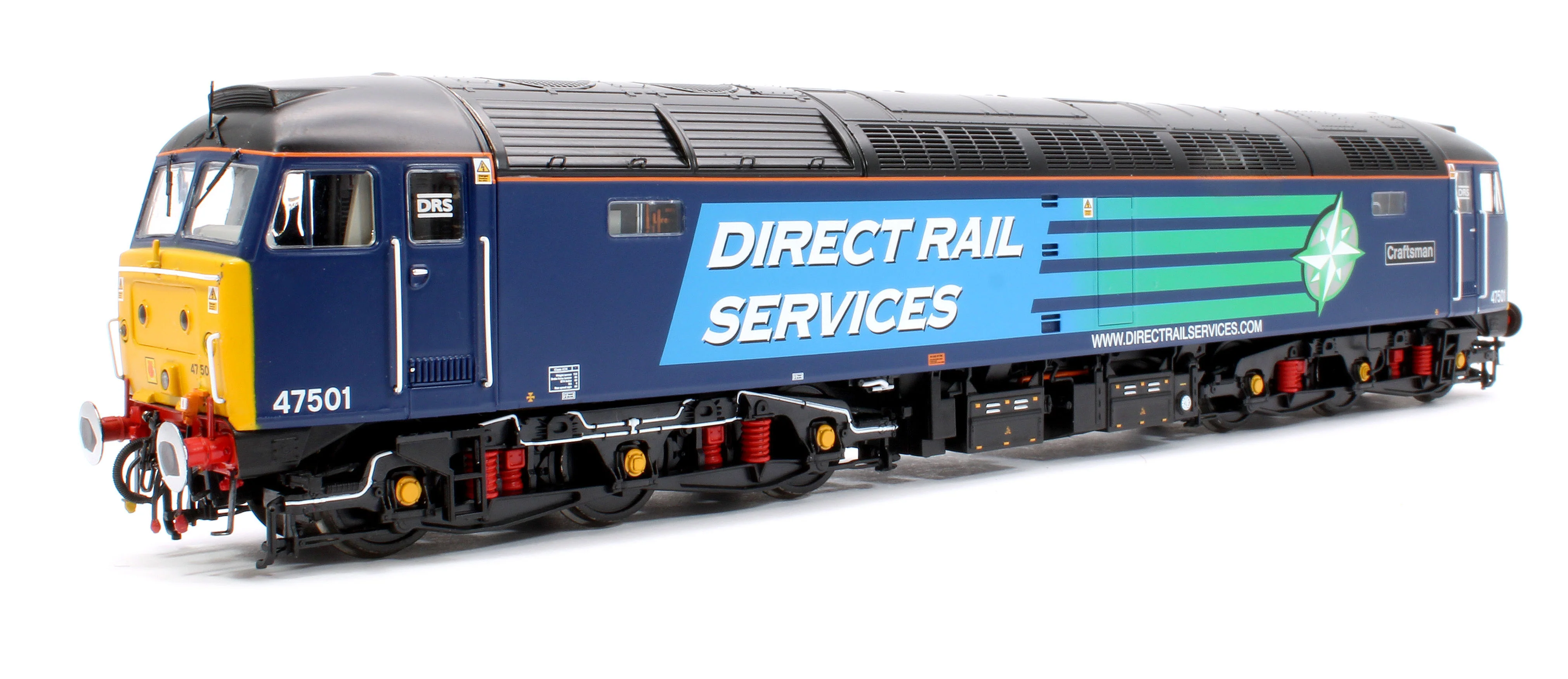 GM4240203 Class 47 501 'Craftsman' Direct Rail Services Diesel Locomotive - Image 3