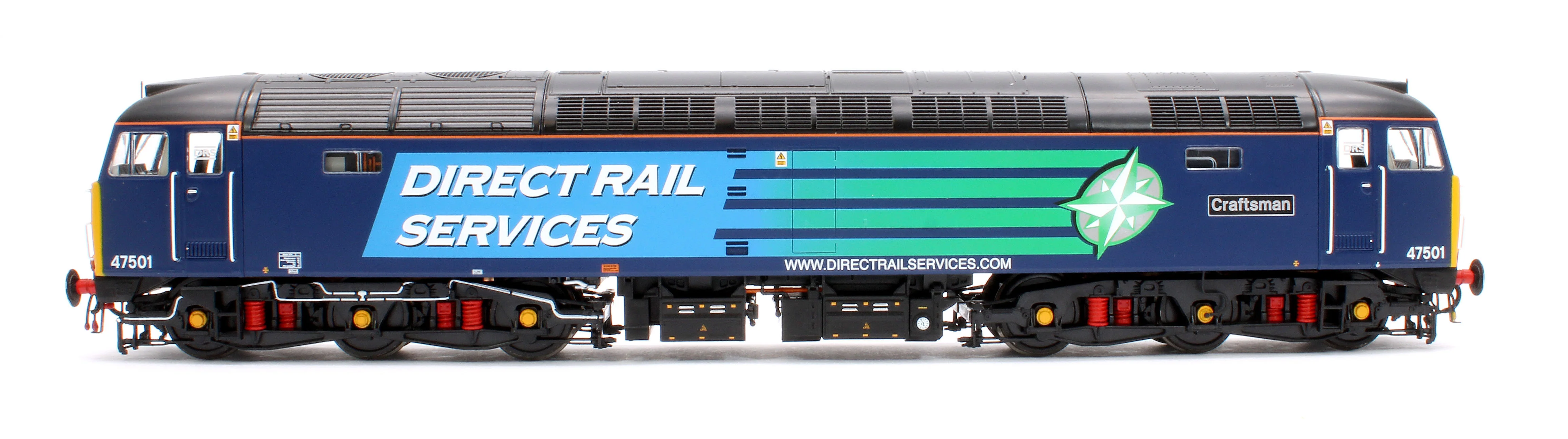 GM4240203 Class 47 501 'Craftsman' Direct Rail Services Diesel Locomotive - Image 5
