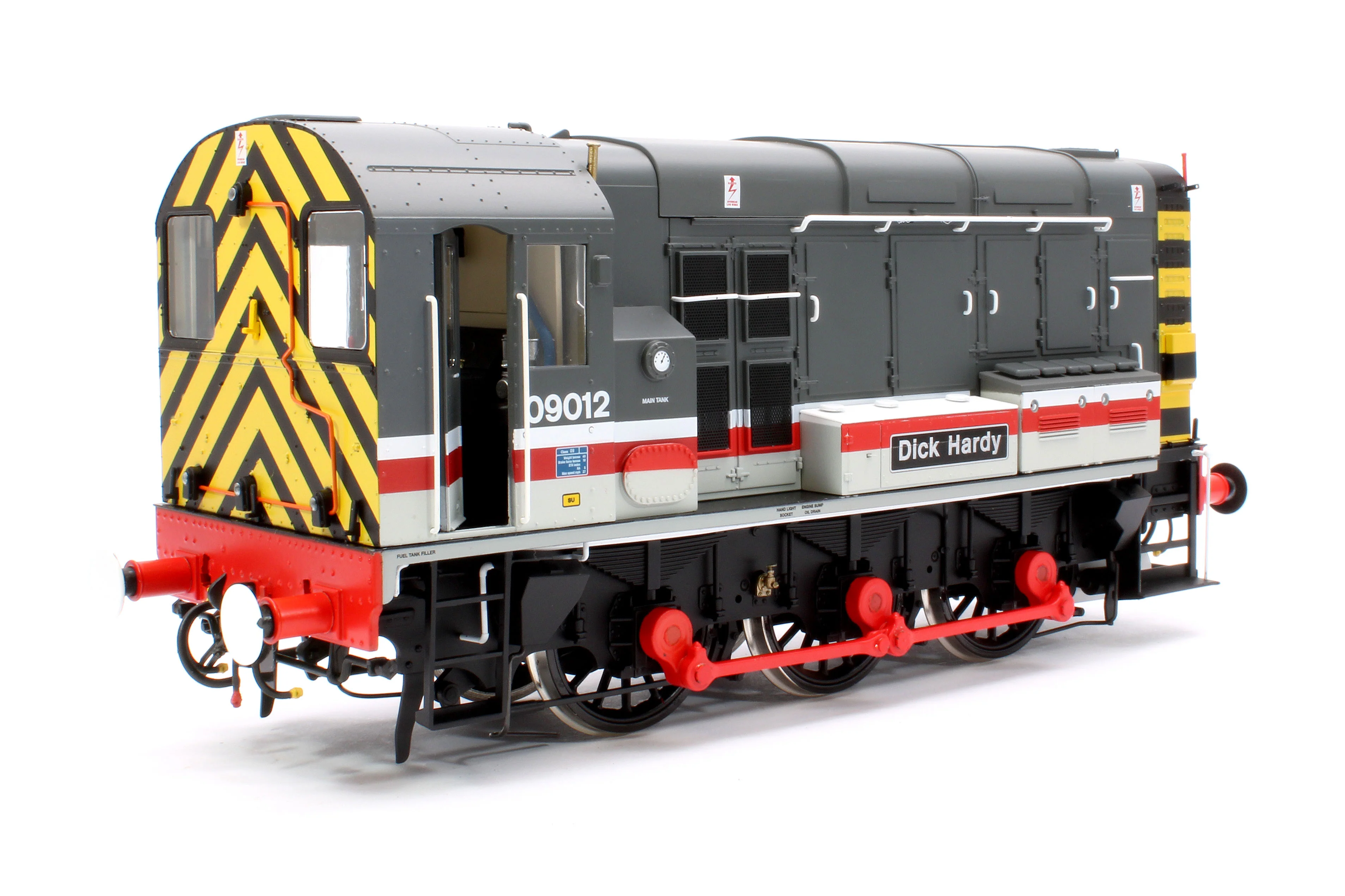 GM7210204 Class 09 012 'Dick Hardy' Intercity Grey Diesel Shunter Locomotive - Image 3