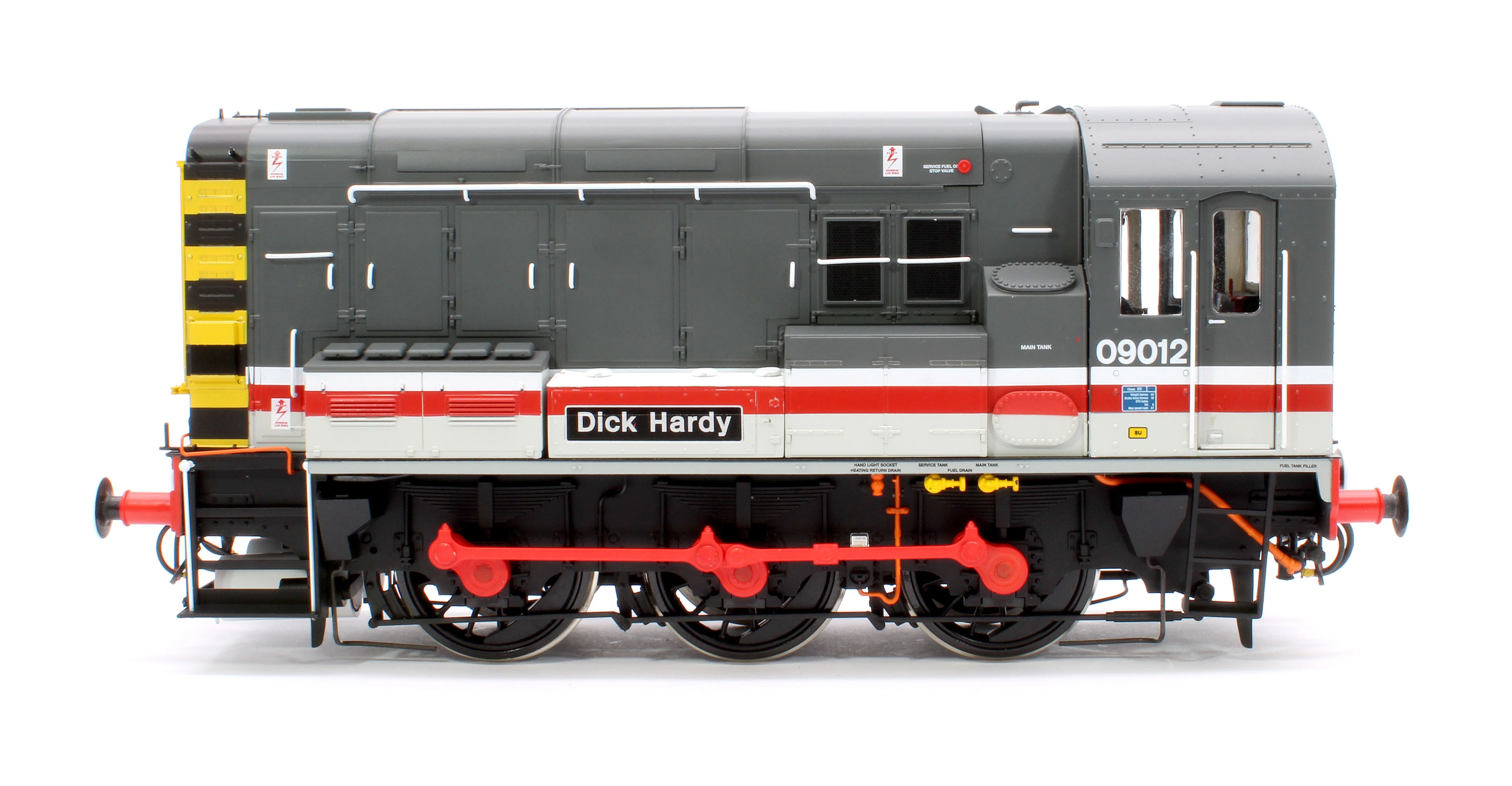 GM7210204 Class 09 012 'Dick Hardy' Intercity Grey Diesel Shunter Locomotive - Image 5