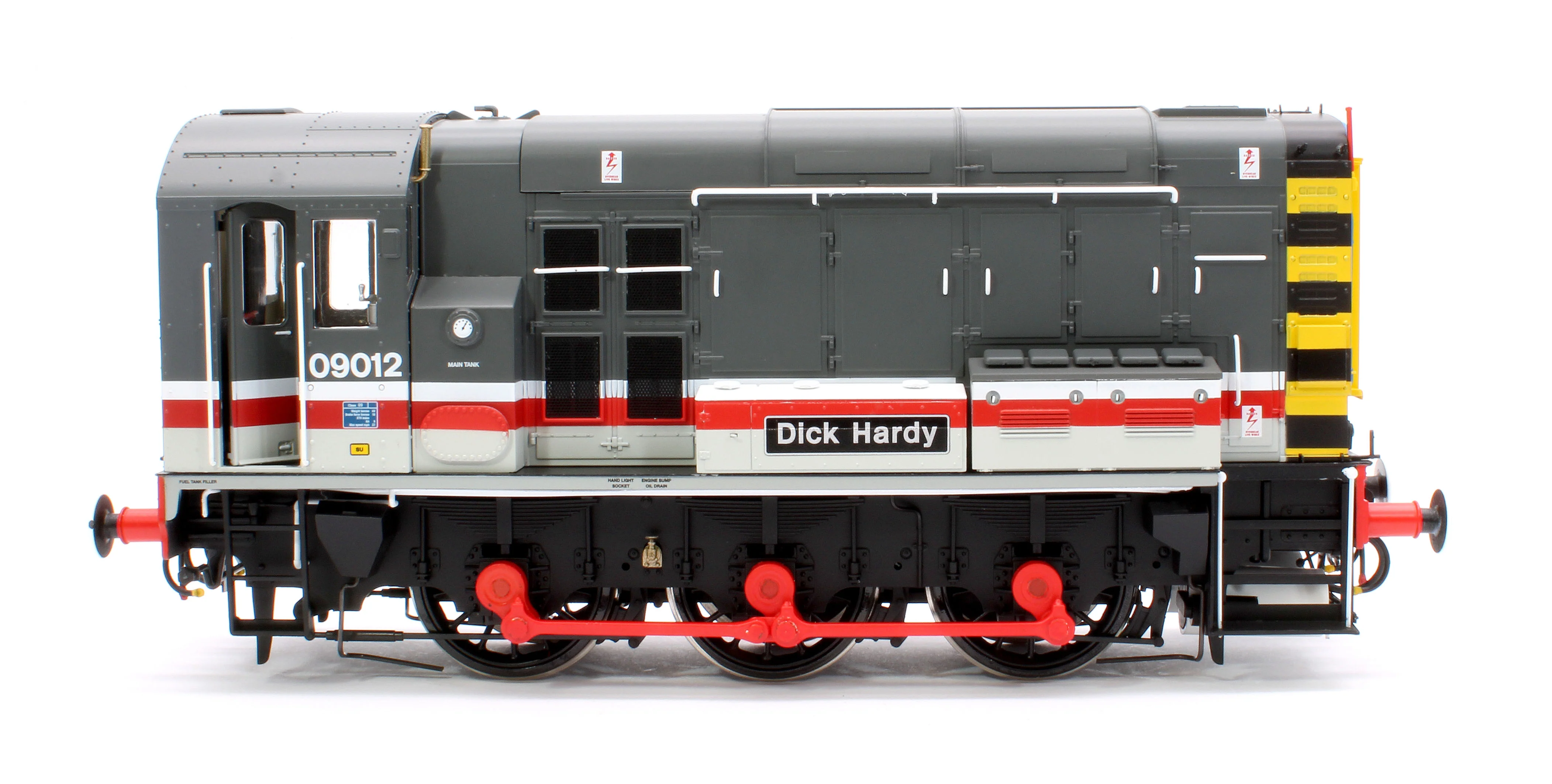 GM7210204 Class 09 012 'Dick Hardy' Intercity Grey Diesel Shunter Locomotive - Image 6