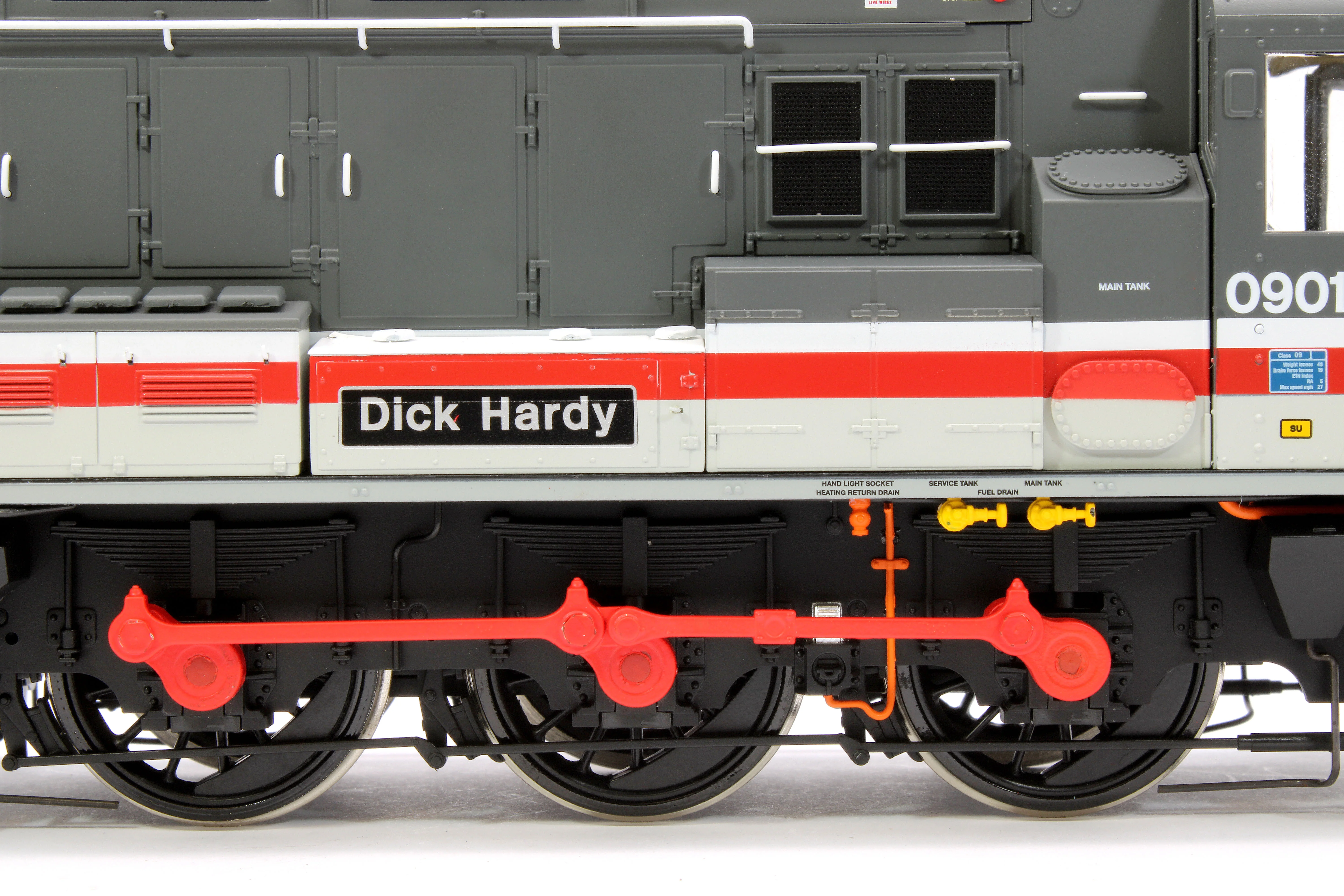 GM7210204 Class 09 012 'Dick Hardy' Intercity Grey Diesel Shunter Locomotive - Image 9