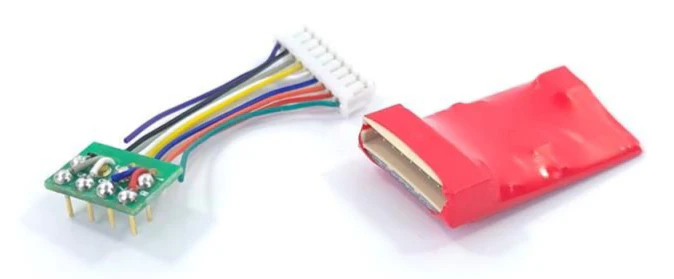DCC96 Ruby Series 2fn Standard DCC Decoder 8 Pin