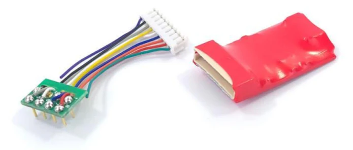 DCC97 Ruby Series 8fn Pro DCC Decoder 8 Pin