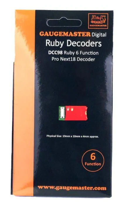 DCC98 Ruby Series 6fn Pro DCC Decoder Next18 - Image 3