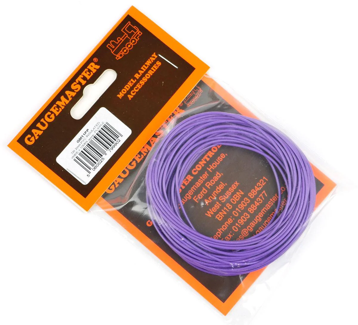 GM11PP Gaugemaster GM11PP Wire Purple 7 x 0.2mm 10 Metres - Image 2