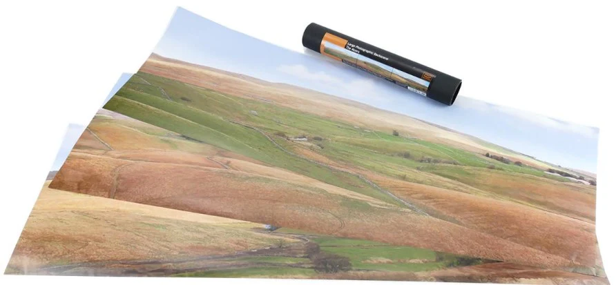 GM711 The Moors Large Photo Backscene (2744x304mm)