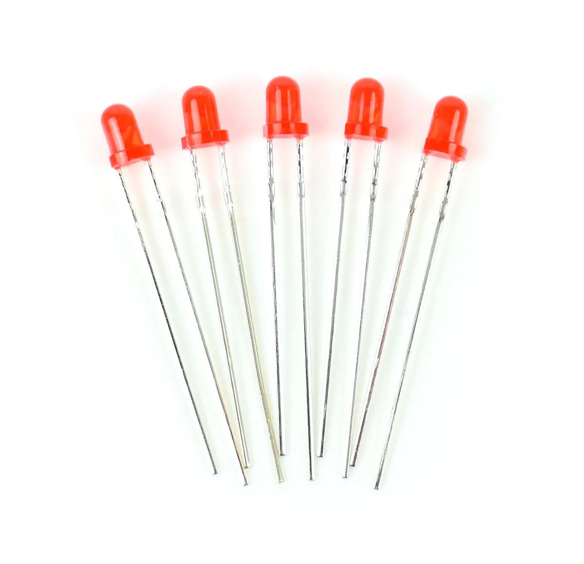 GM81 Red 3mm 12v LEDs (5)