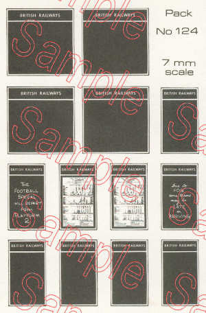 TSO124 O Gauge BR Poster Boards