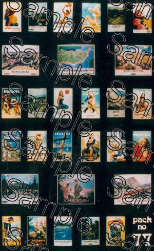 TSOO77 OO Gauge BR Travel Posters
