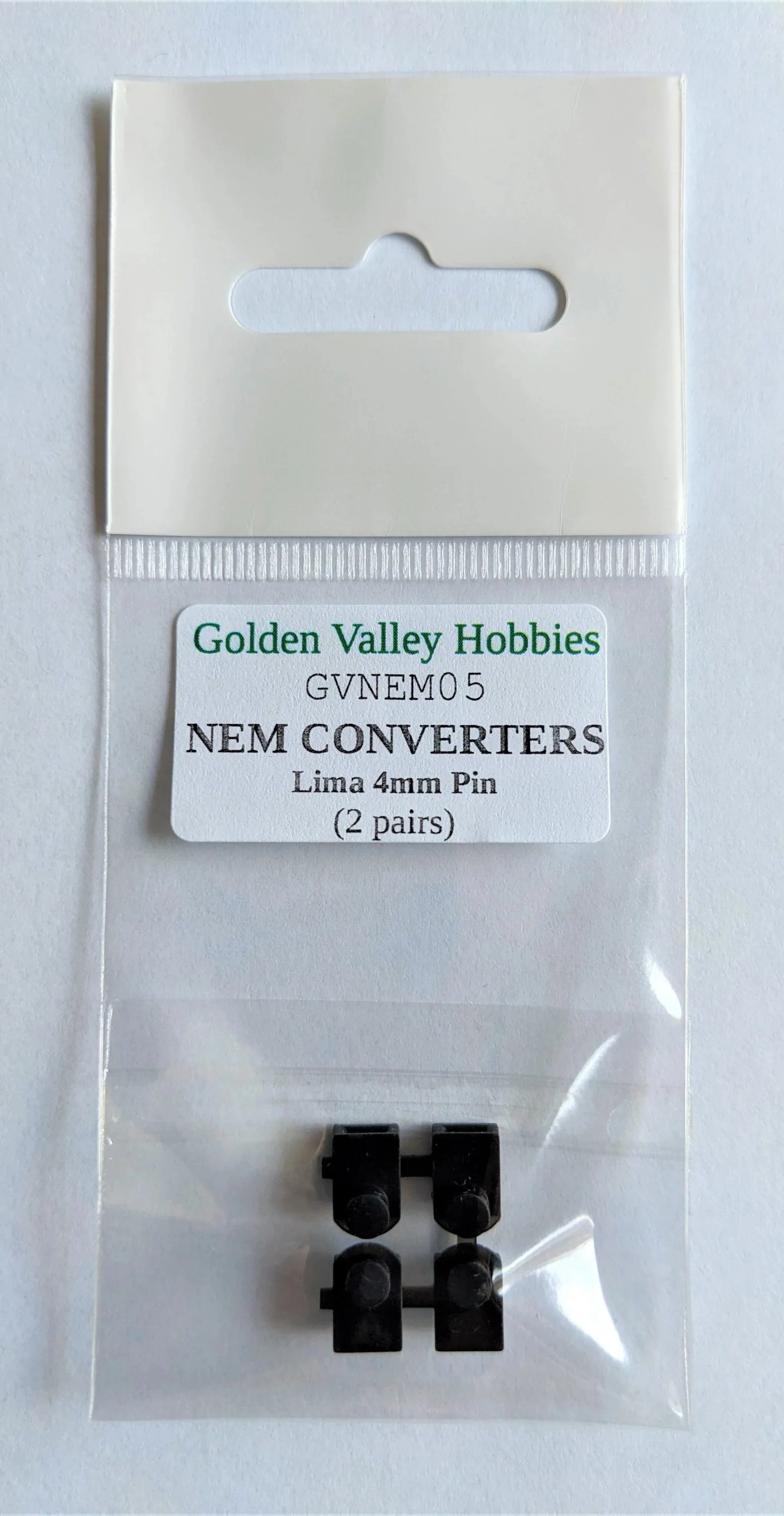 GVNEM05 Conversion NEM pockets for Lima wagons with 4mm pin (2 pairs)